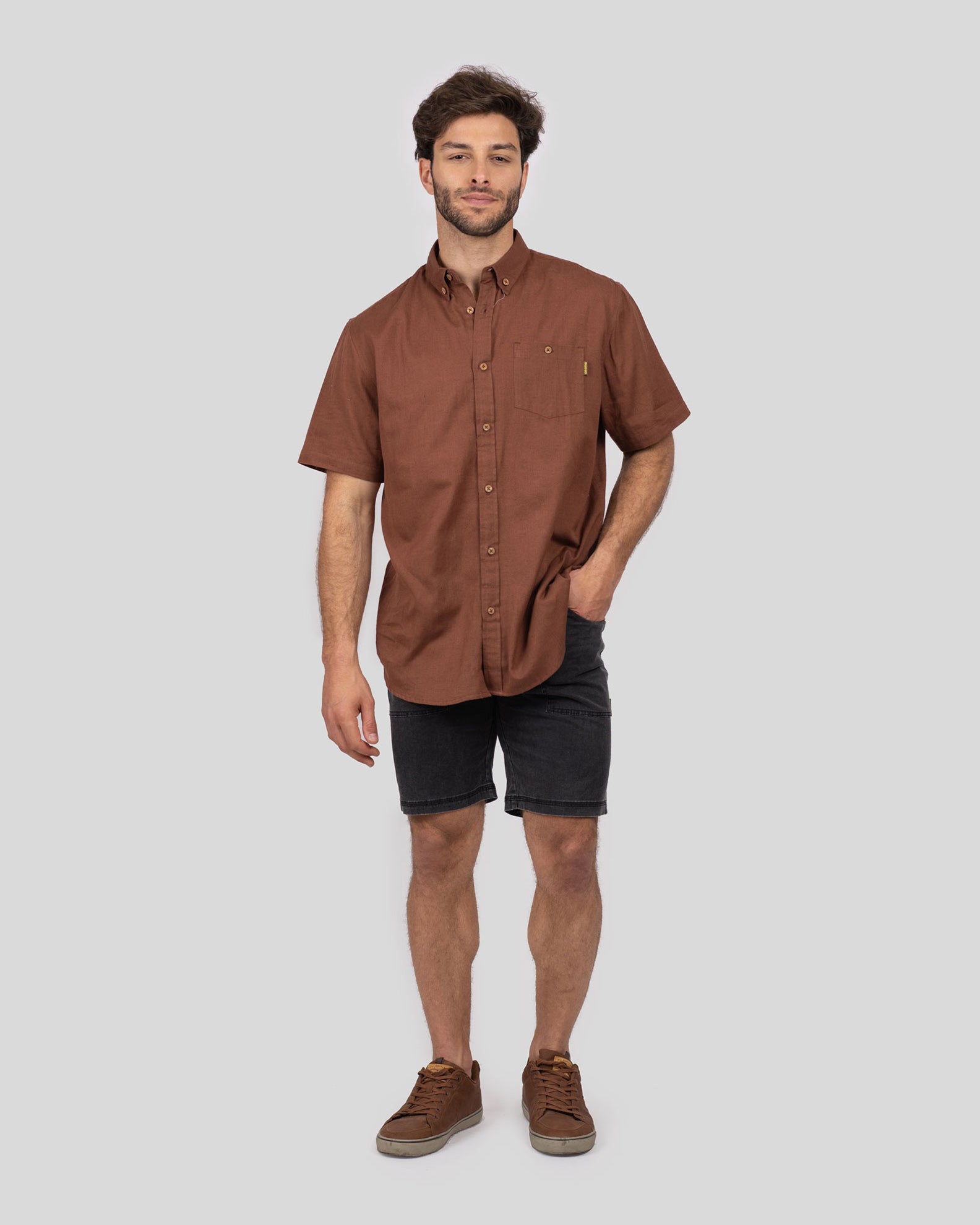 Camisa Lino Ceril Hombre