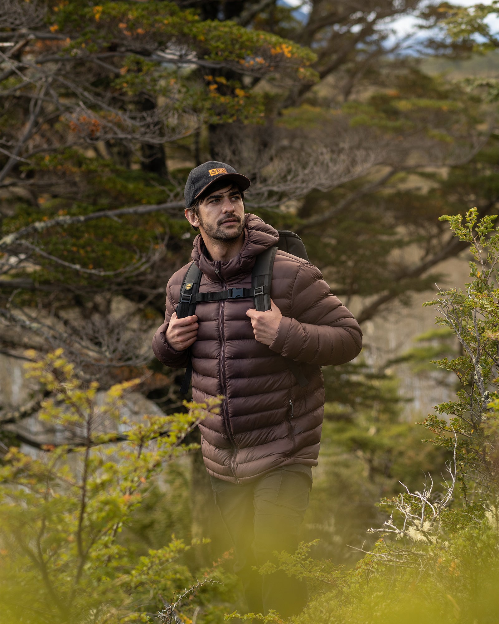 Parka Primaloft® Hoodie Eco Foldall Hombre