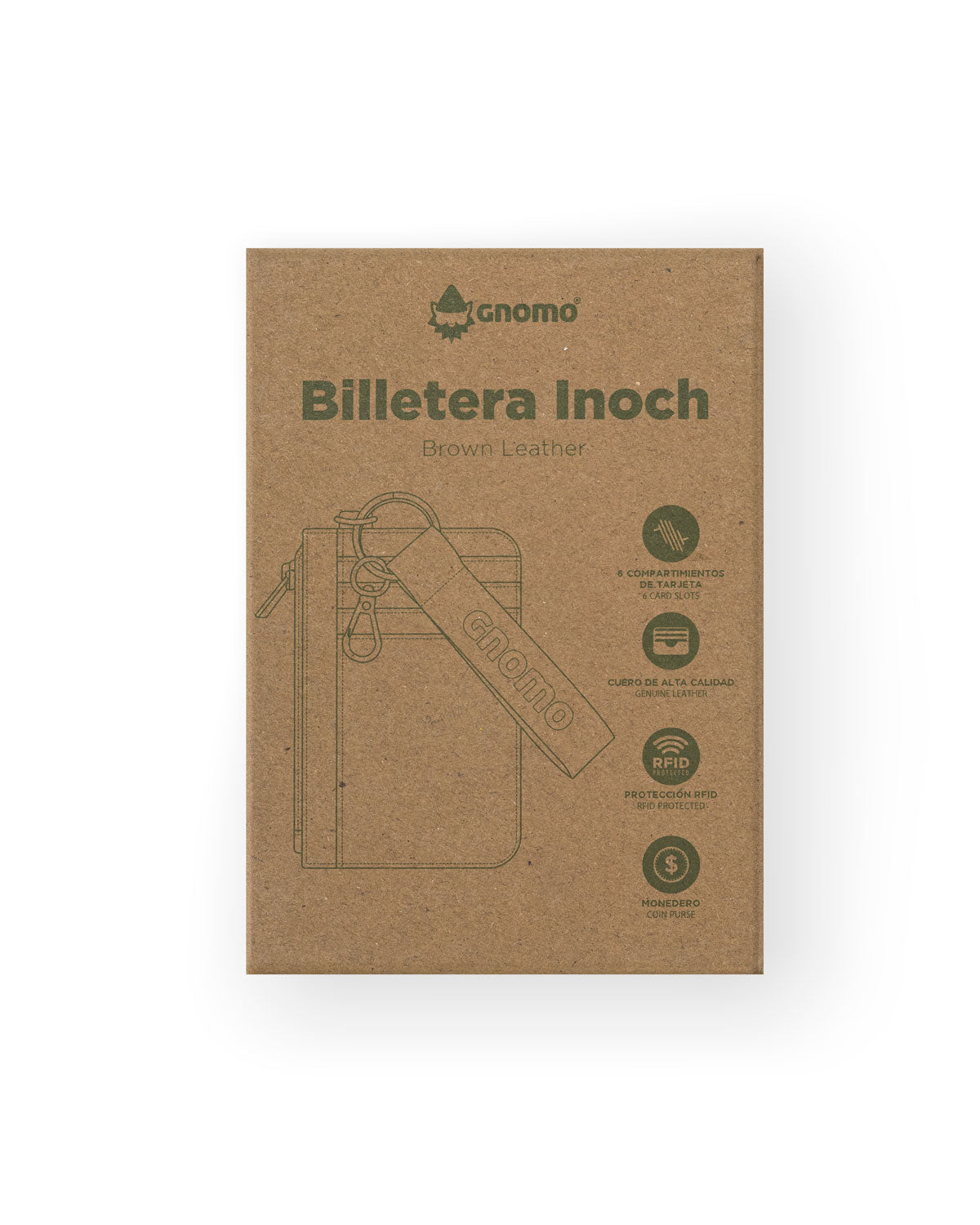 Tarjetero Cuero Inoch
