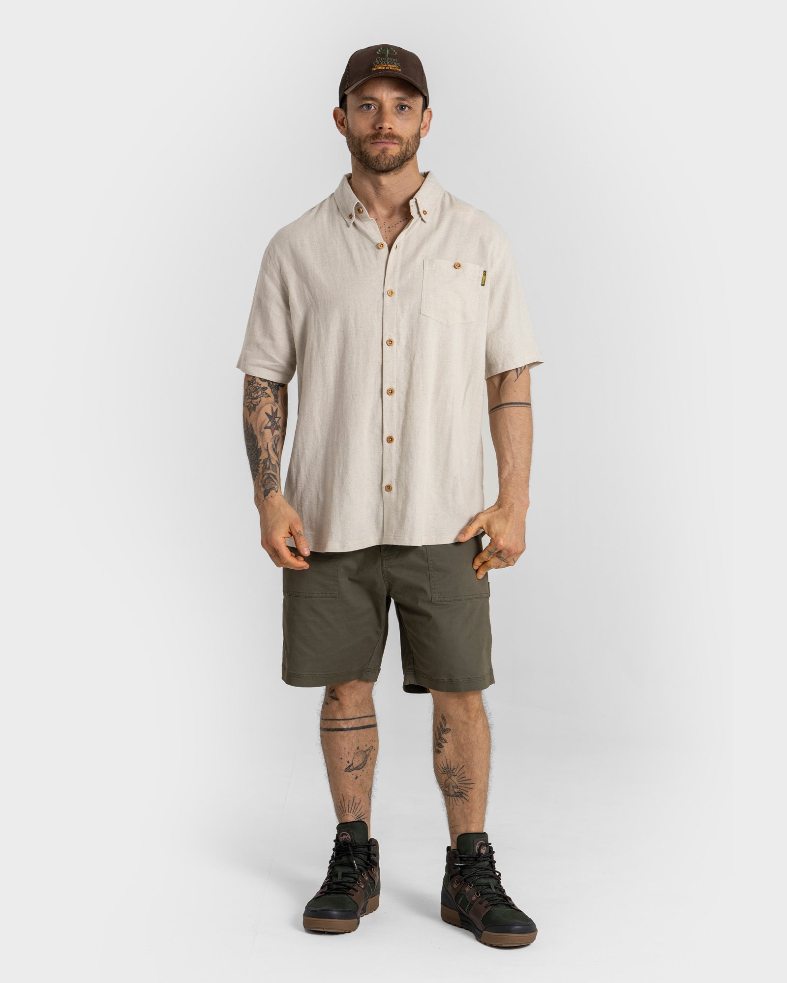 Camisa Lino Ceril Hombre