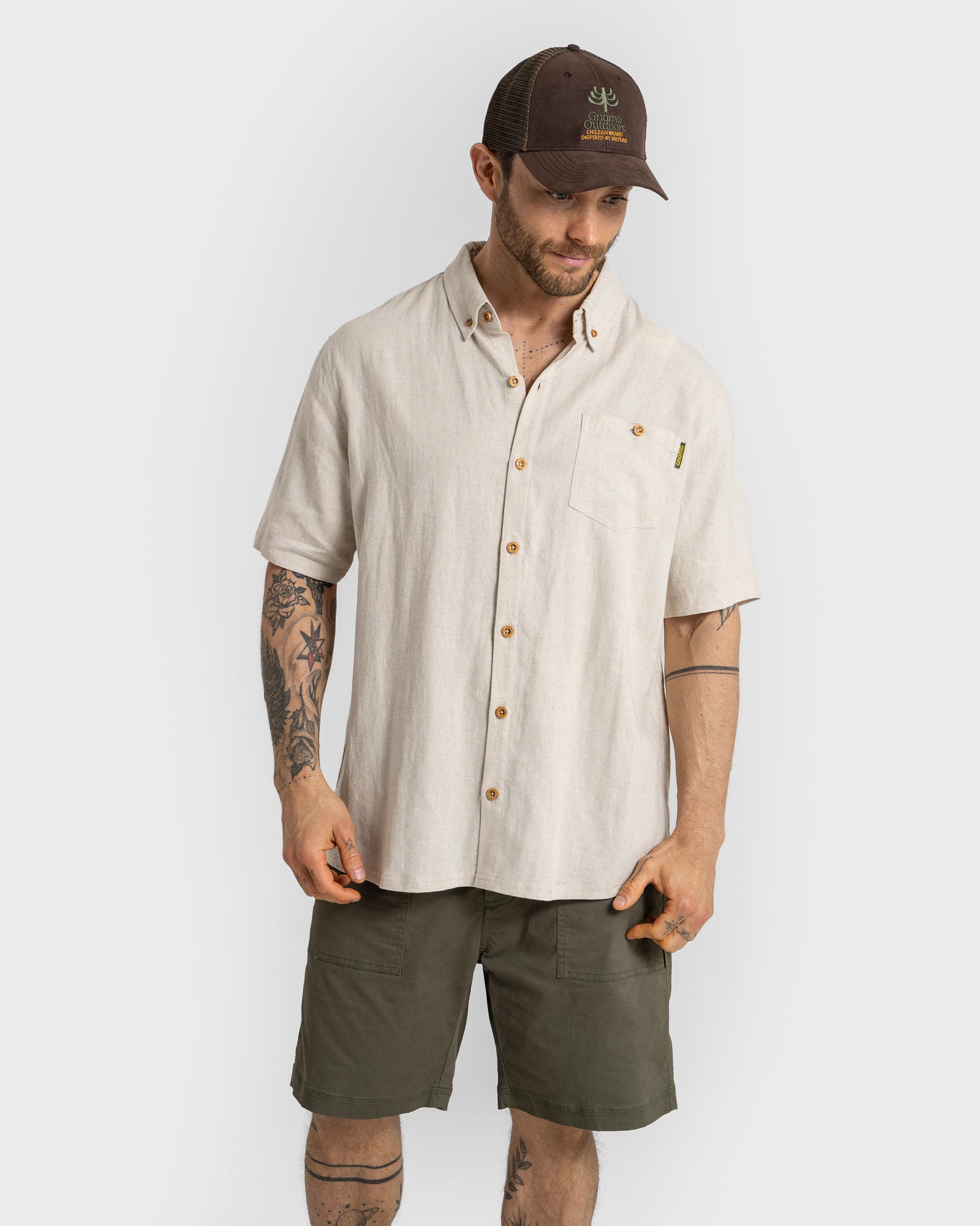 Camisa Lino Ceril Hombre