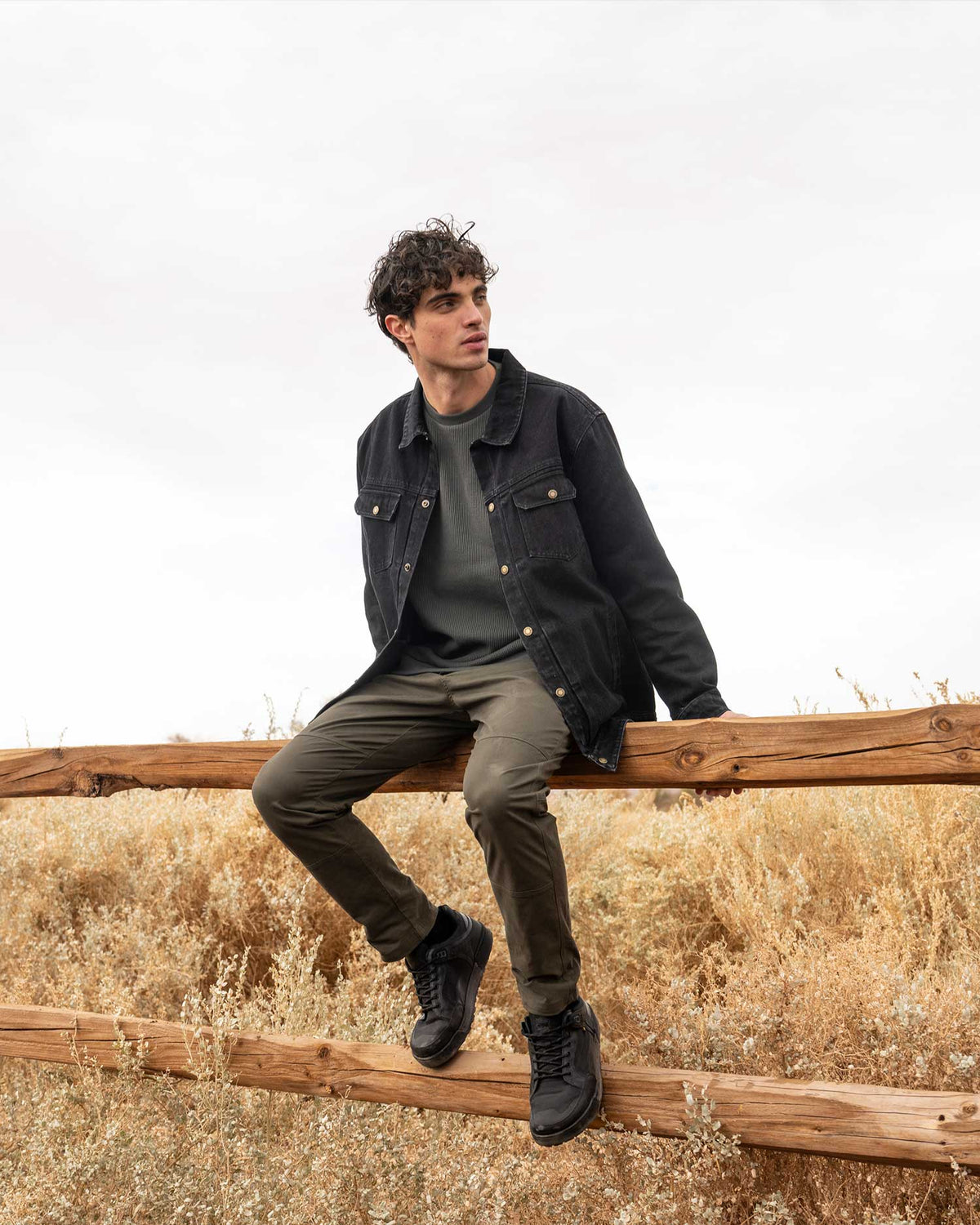 Chaqueta Denim Clambir Hombre