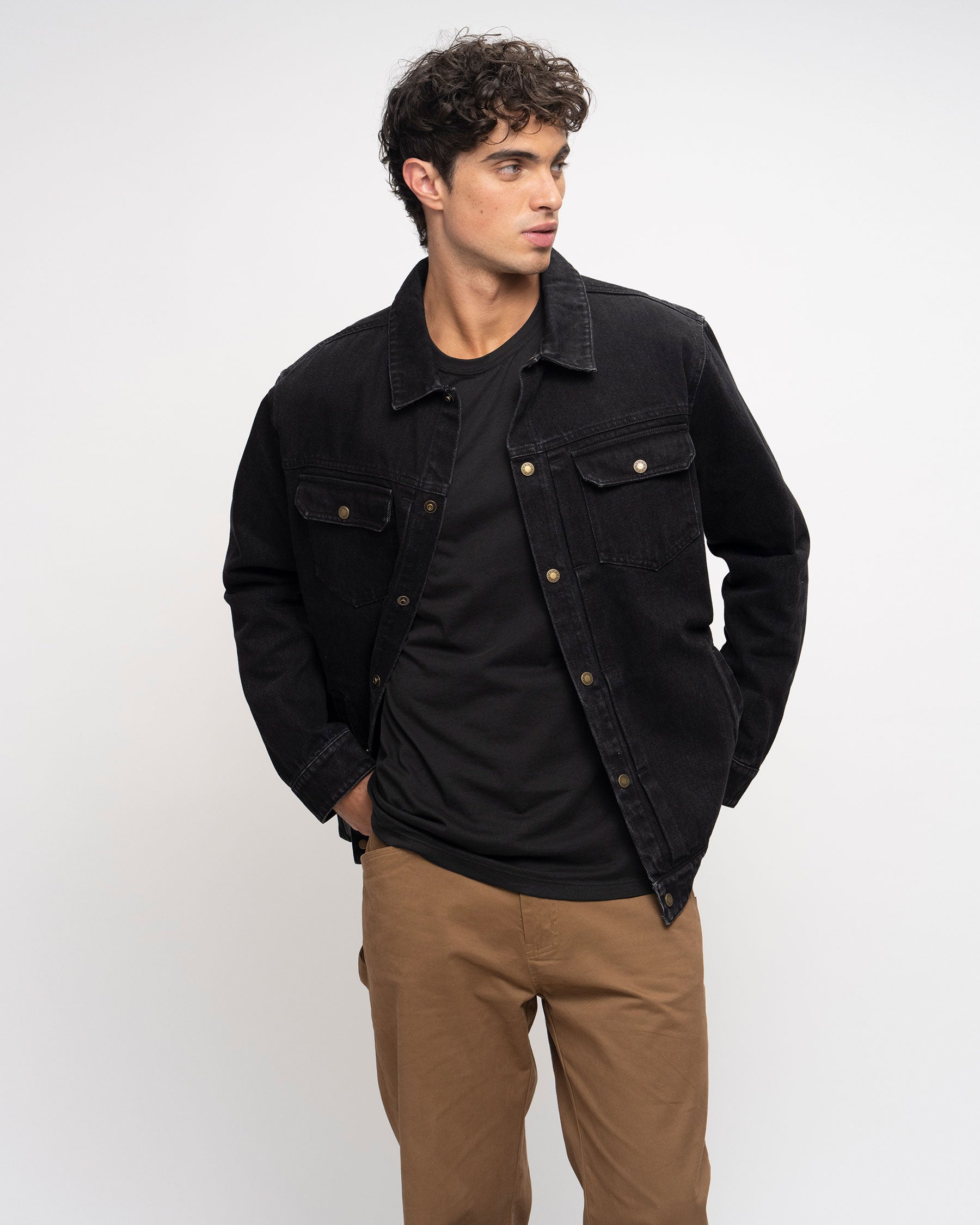 Chaqueta Denim Clambir Hombre