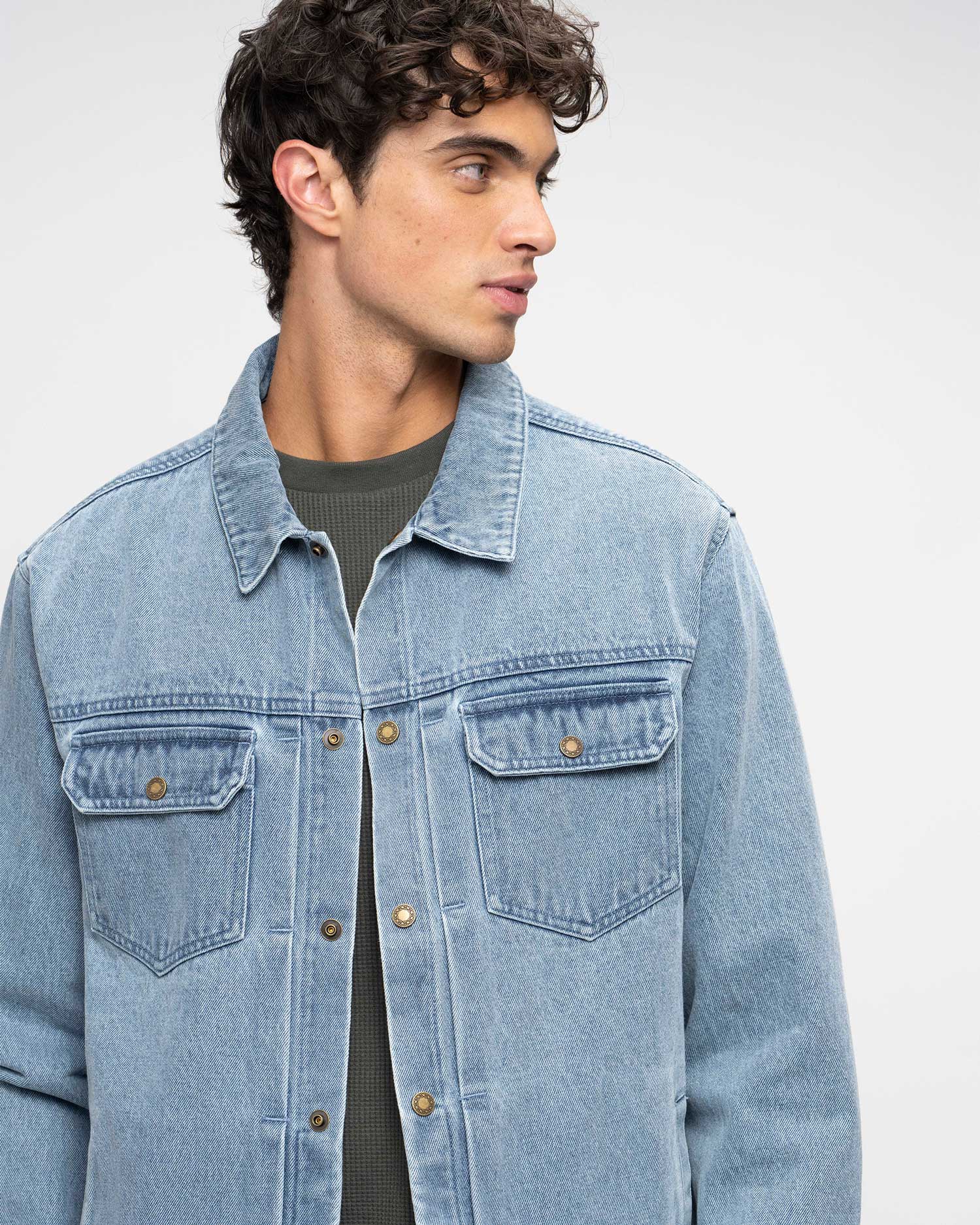 Chaqueta Denim Clambir Hombre