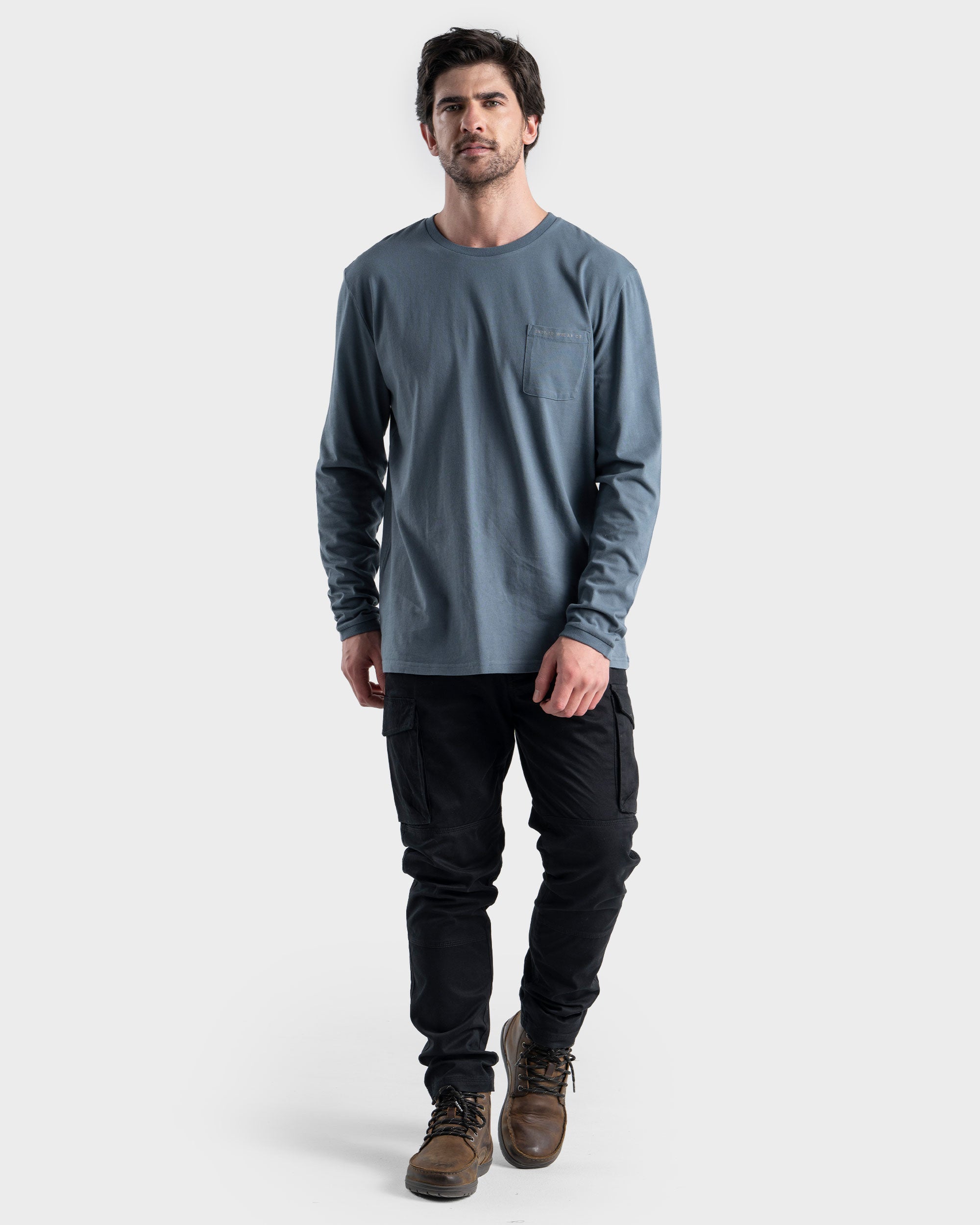 Polera Algodón Manga Larga Nandor Hombre