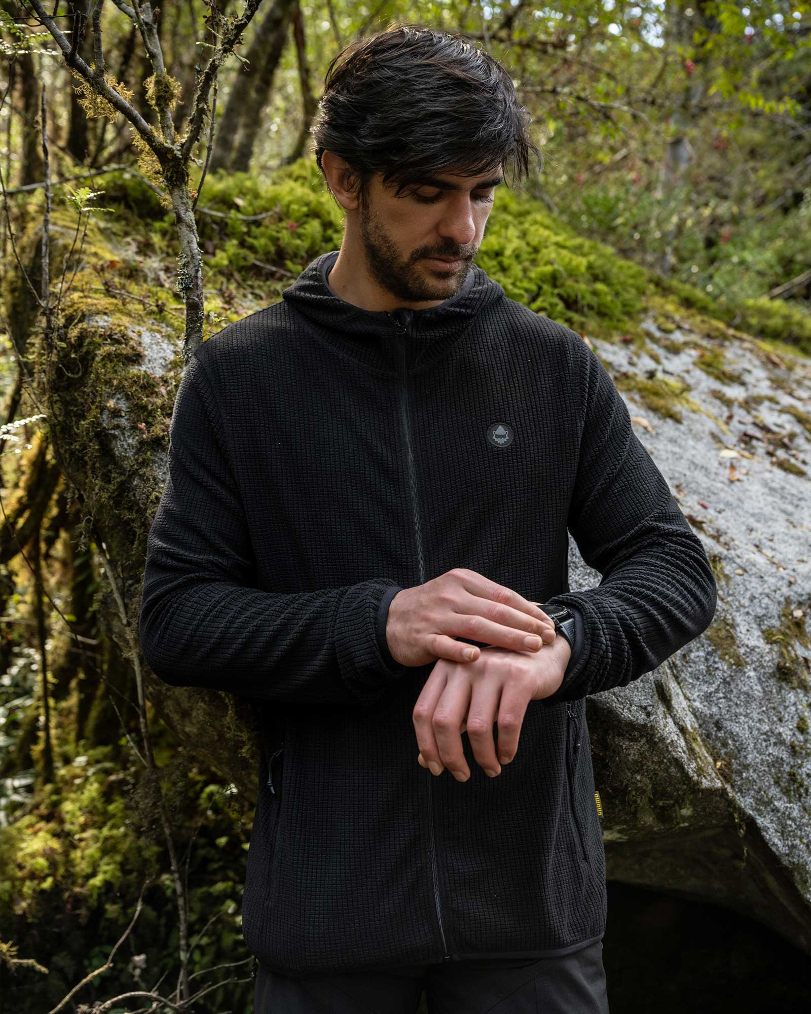 Polar Hoodie Eco Nimbo Hombre