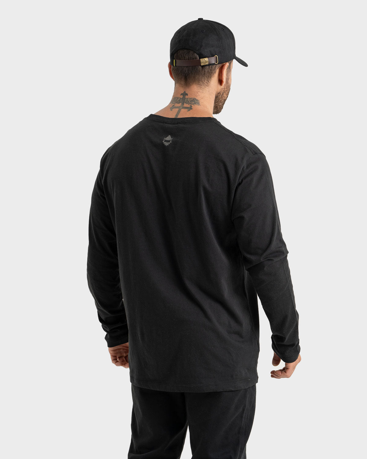 Polera Algodón Orgánico Manga Larga Golfer Hombre