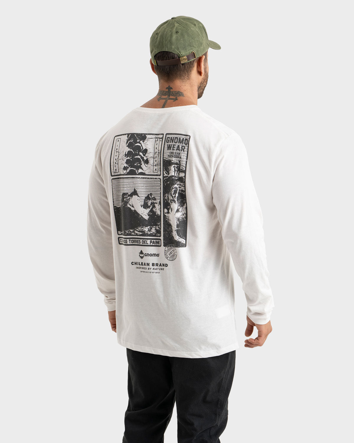 Polera Eco Manga Larga M-10 Hombre