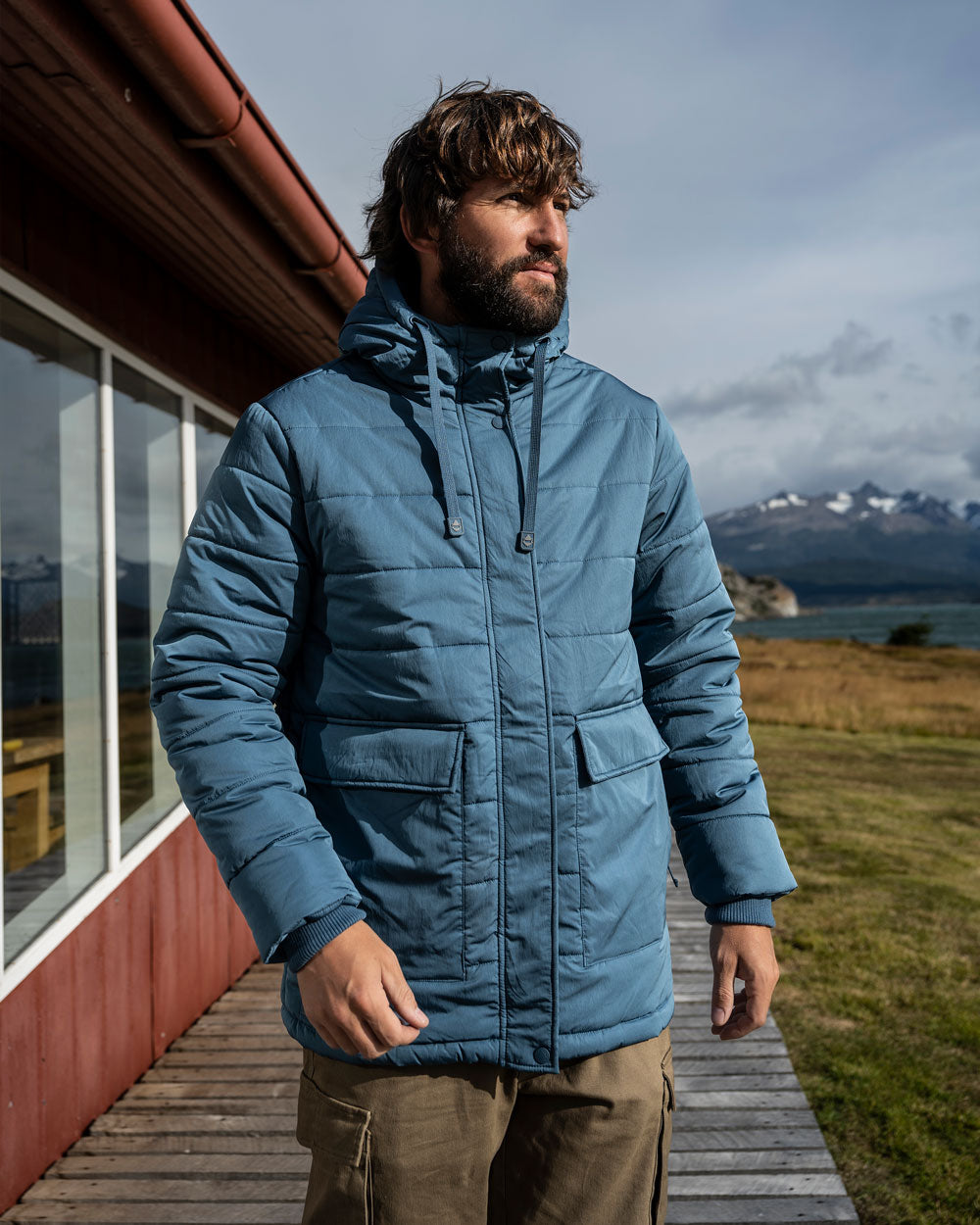 Parka Repreve® Eco Slipnep Hombre