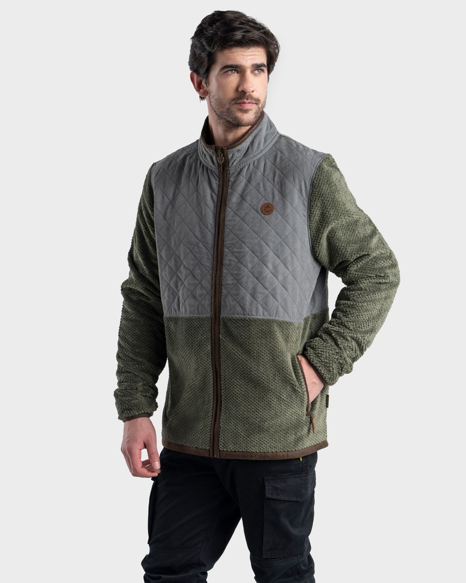 Short Fleece Eco Solberg Hombre