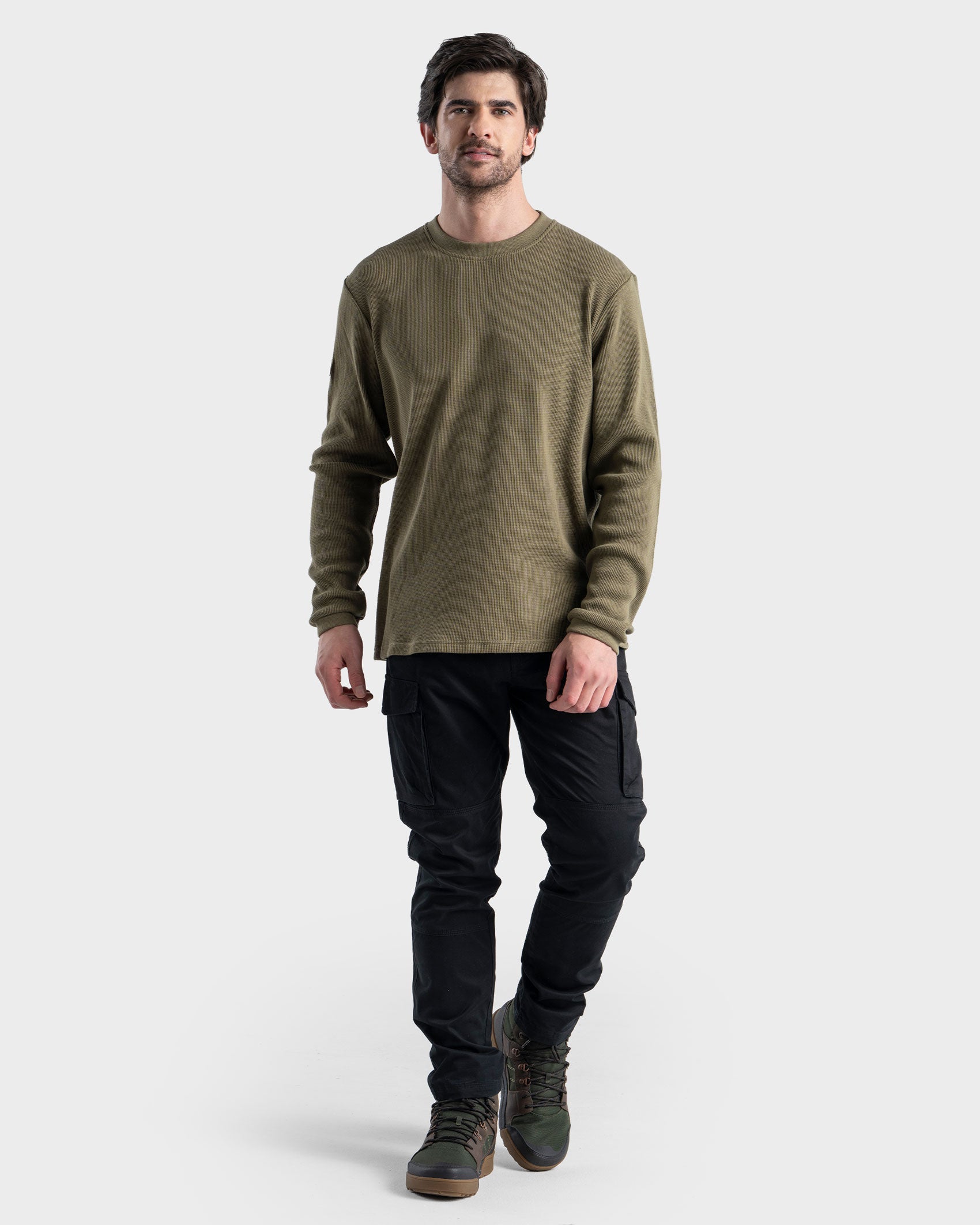 Polera Eco Manga Larga Ural Hombre
