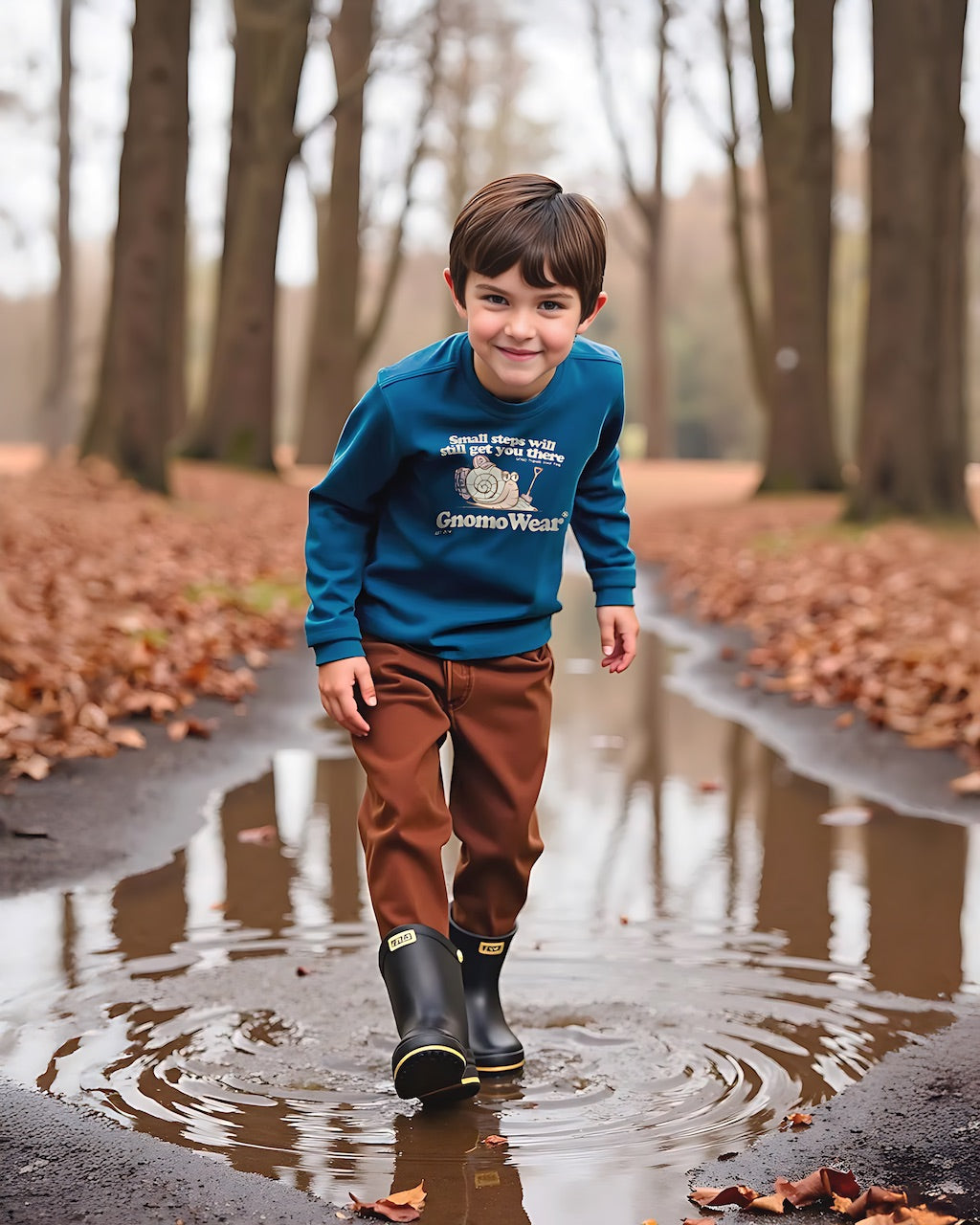 Polera Eco Manga Larga F-17 Kids