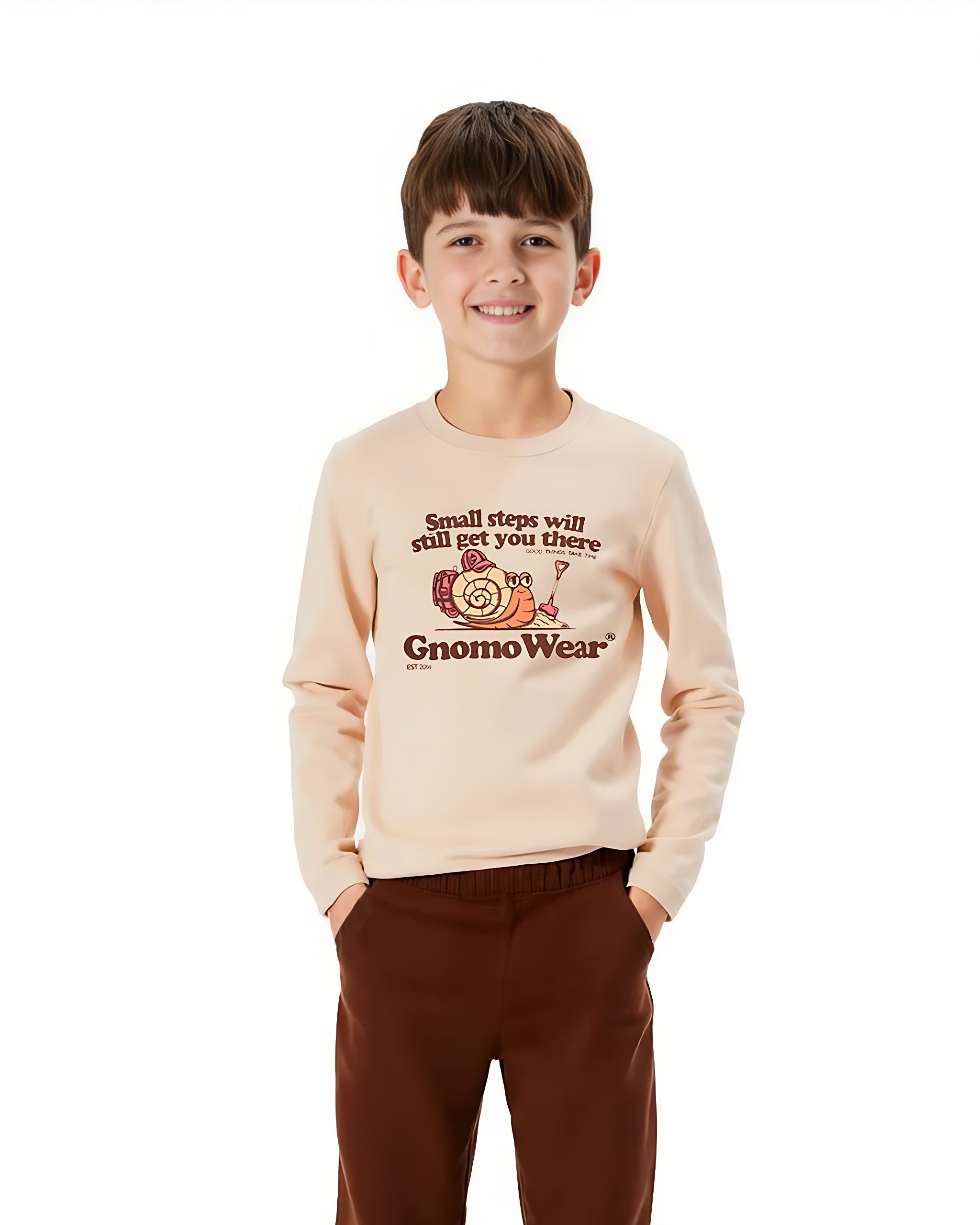 Polera Eco Manga Larga F-17 Kids