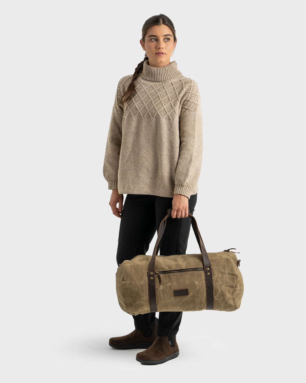 Bolso Waxed Canvas Nodarin Duffle 40L