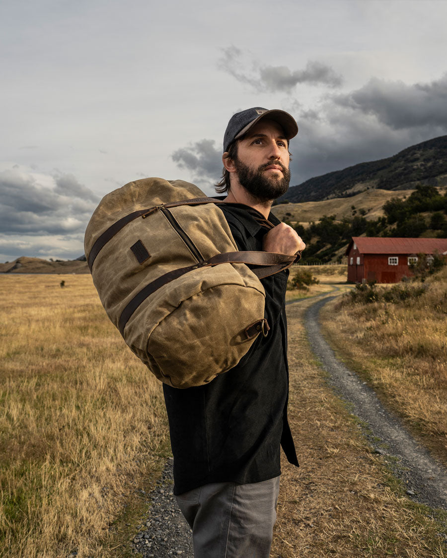 Bolso Waxed Canvas Nodarin Duffle 40L