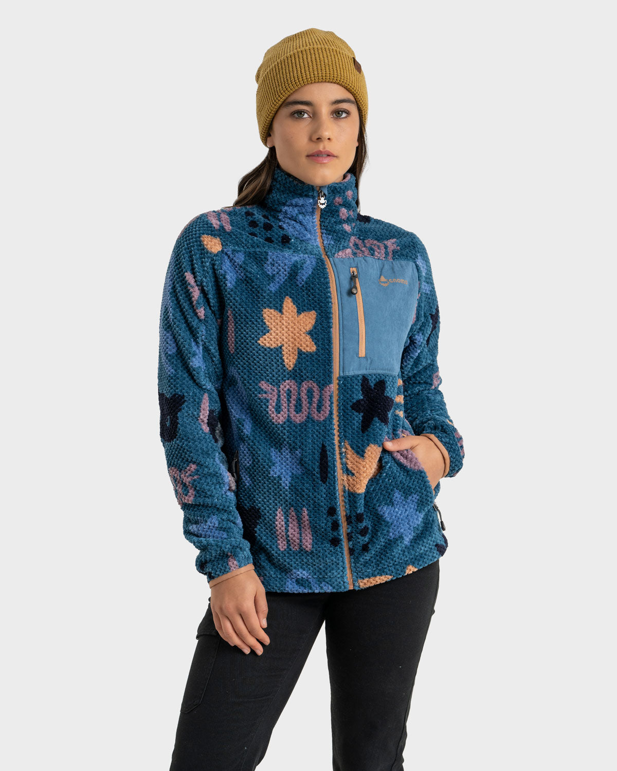 Short Fleece Eco Grima Mujer