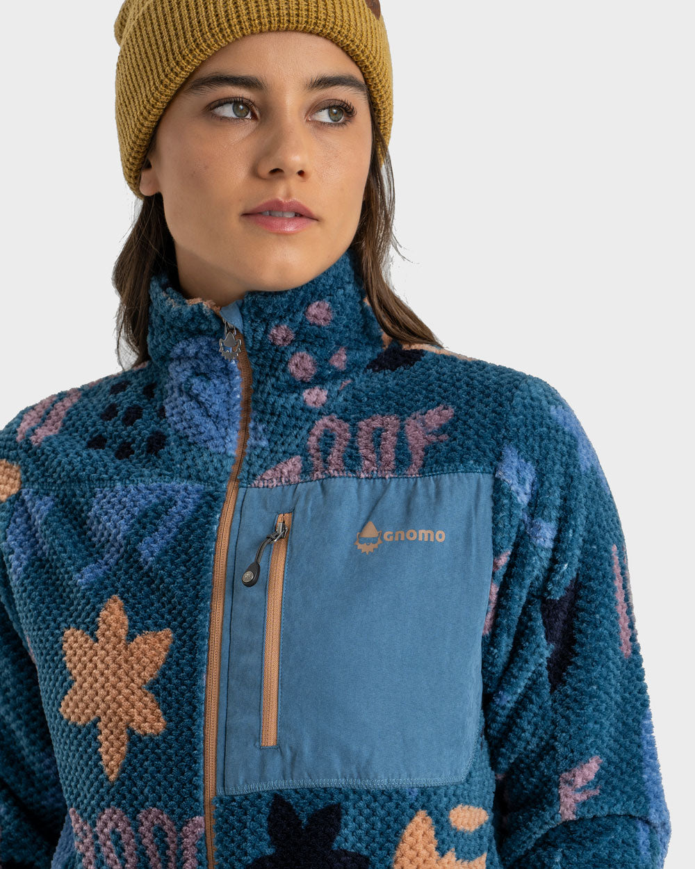 Short Fleece Eco Grima Mujer