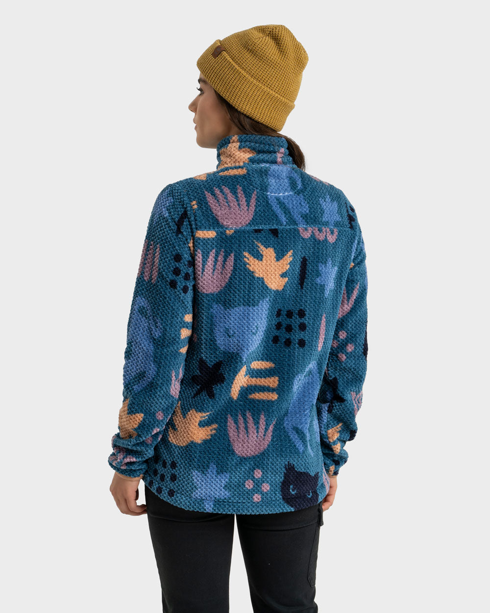 Short Fleece Eco Grima Mujer