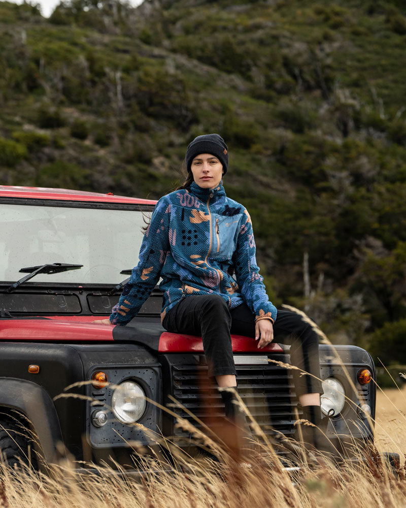 Short Fleece Eco Grima Mujer