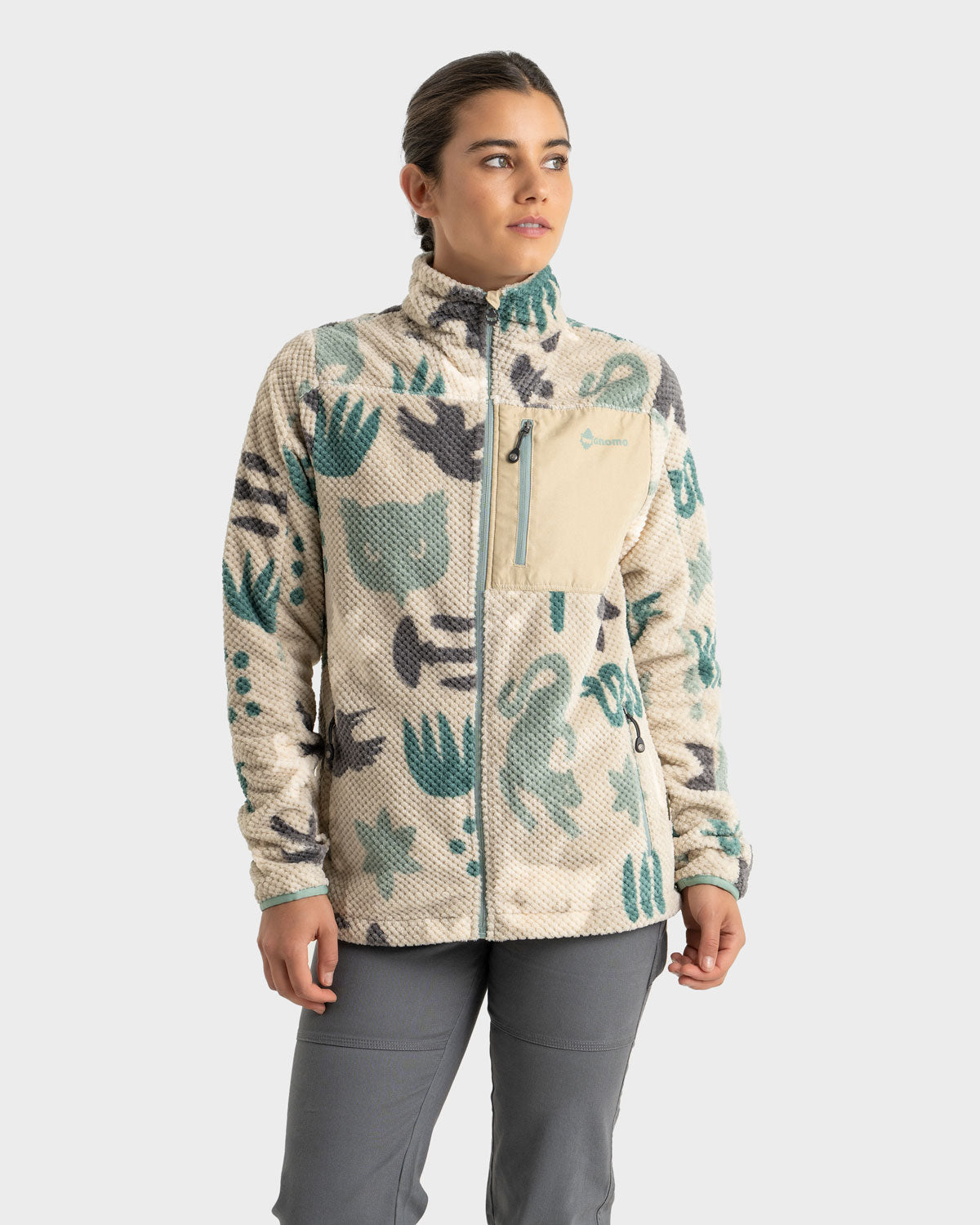 Short Fleece Eco Grima Mujer