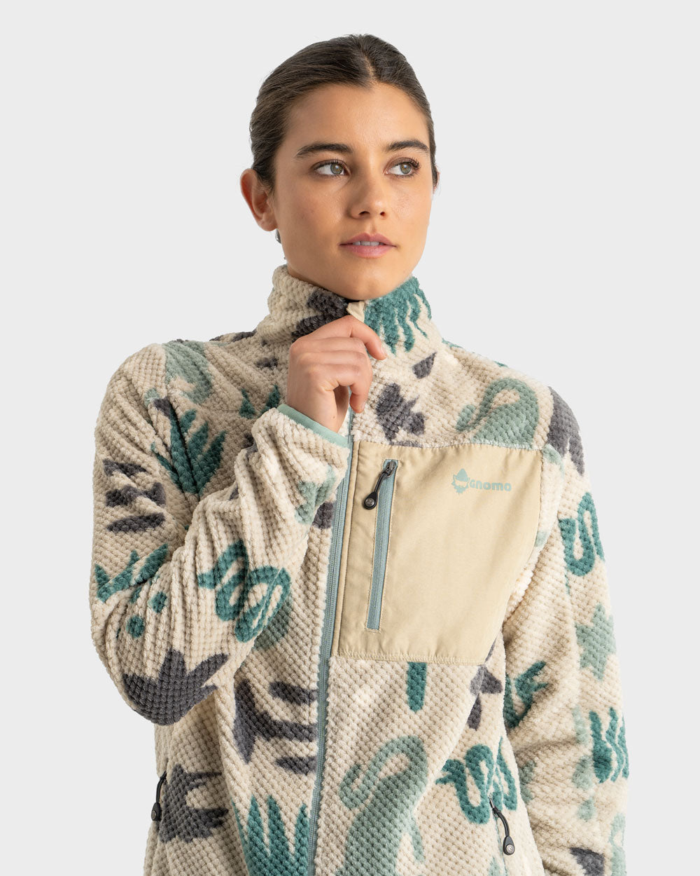 Short Fleece Eco Grima Mujer