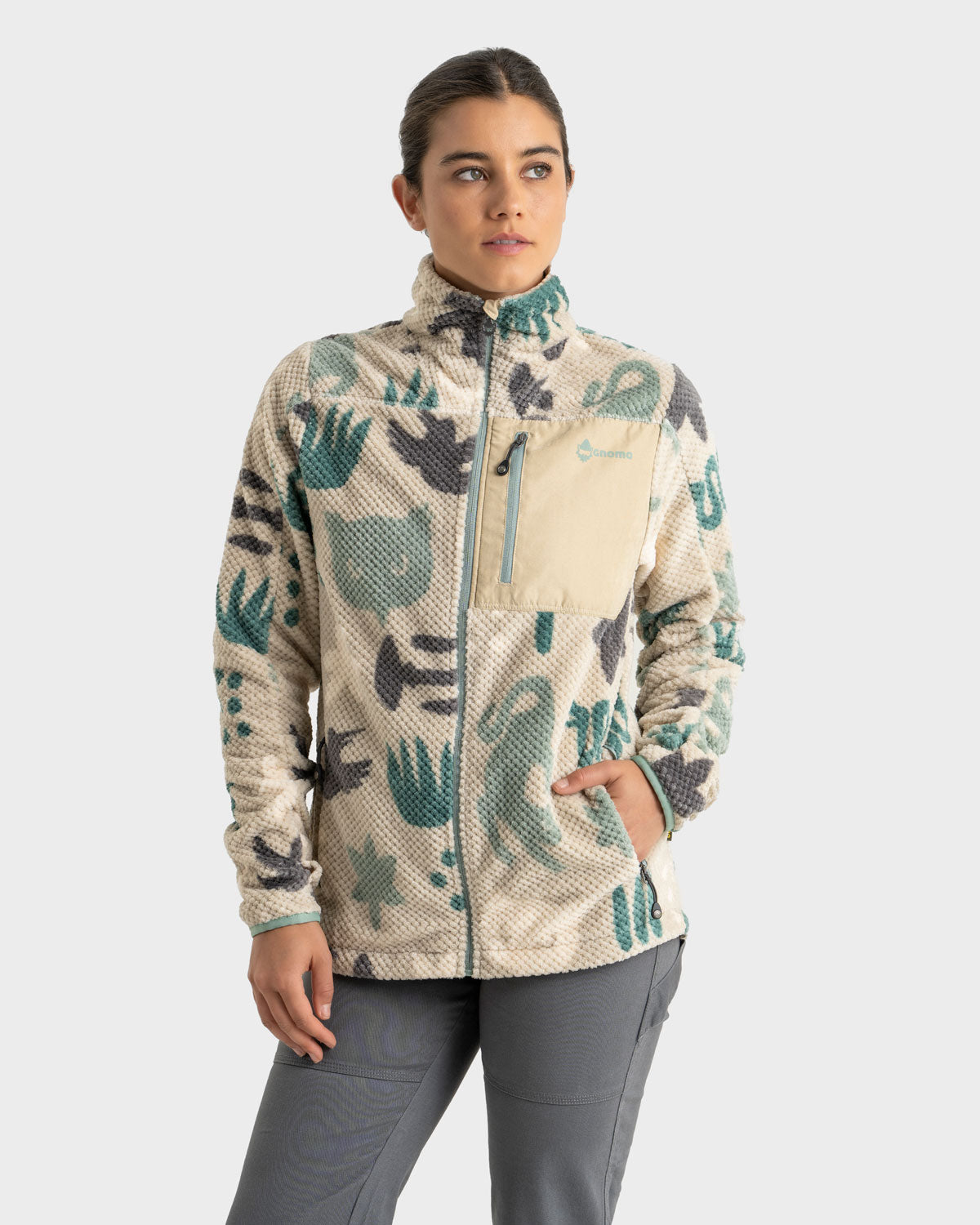 Short Fleece Eco Grima Mujer