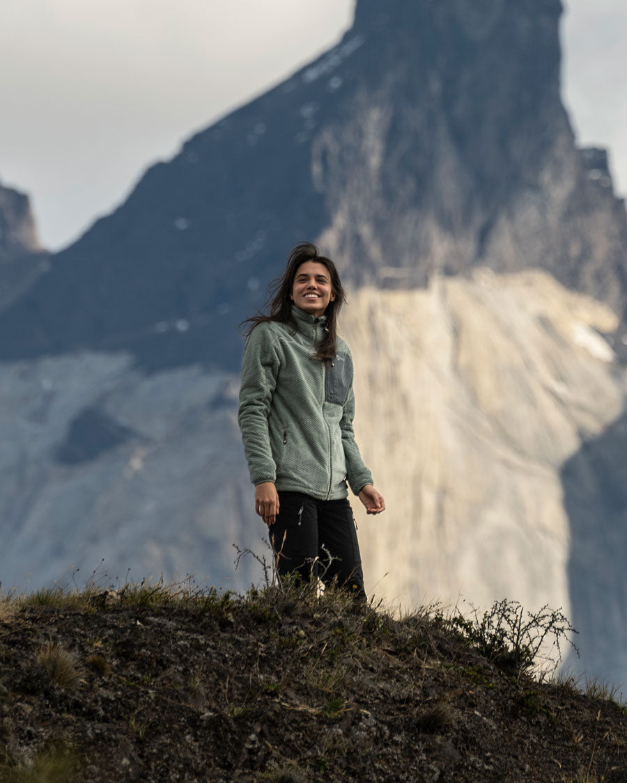 Short Fleece Eco Grima Mujer