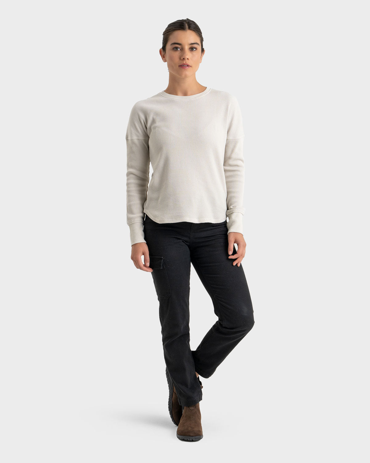 Polera Eco Manga Larga Lodlam Mujer