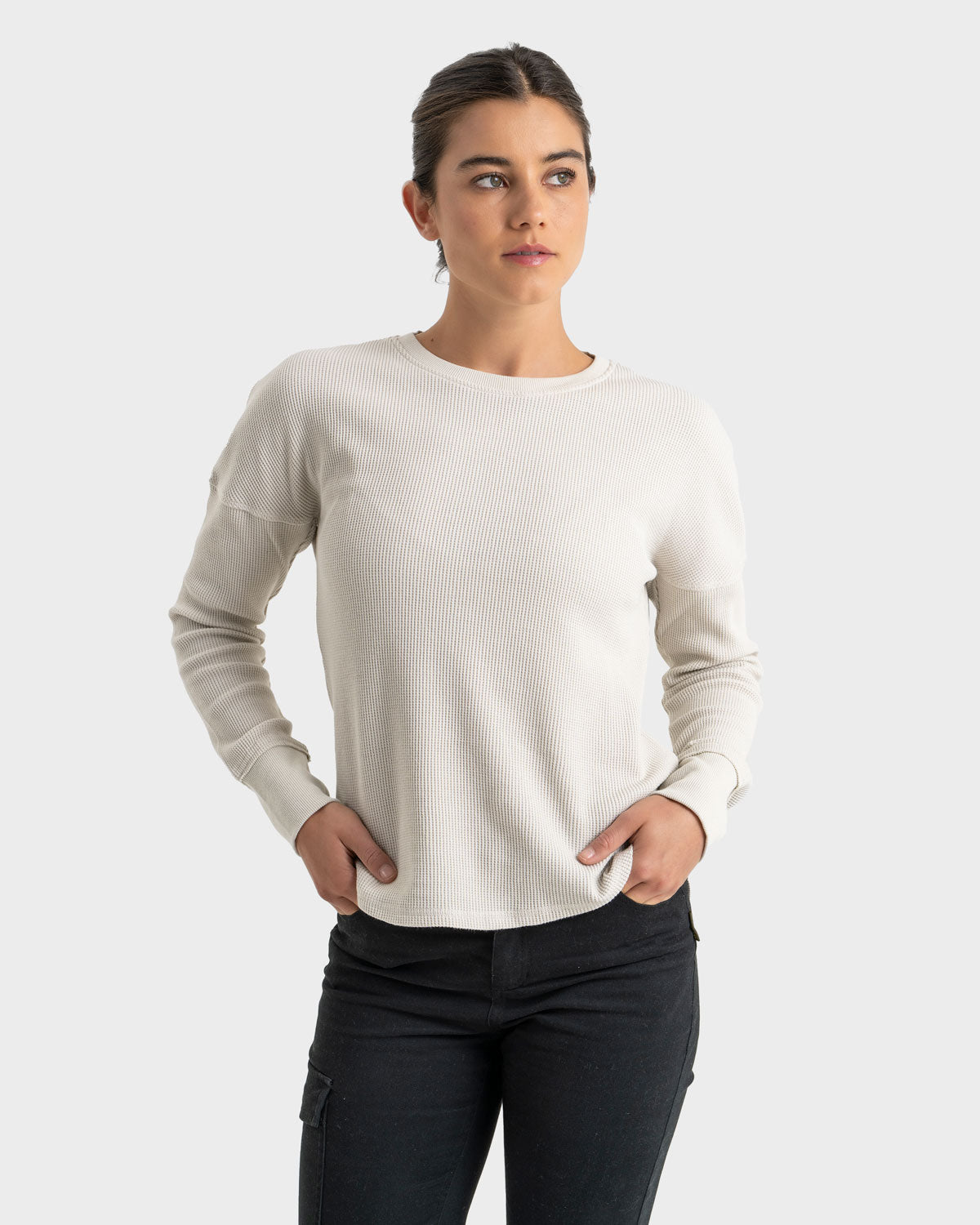 Polera Eco Manga Larga Lodlam Mujer