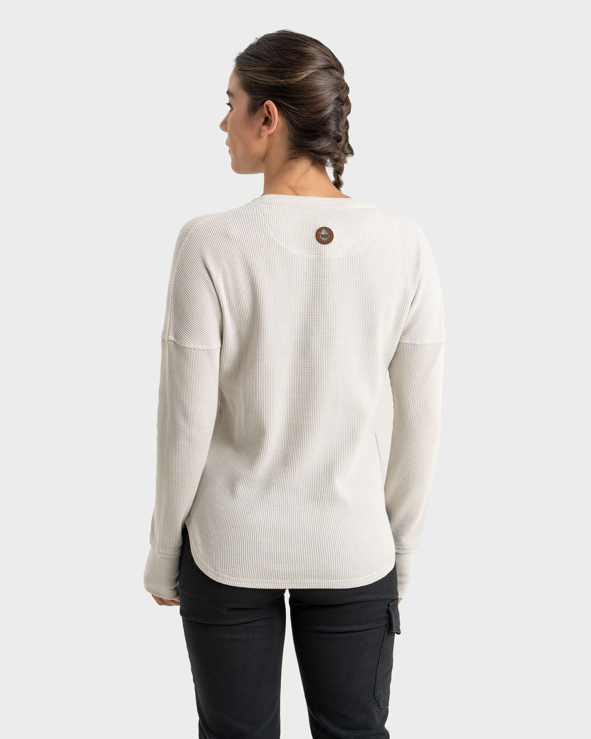 Polera Eco Manga Larga Lodlam Mujer