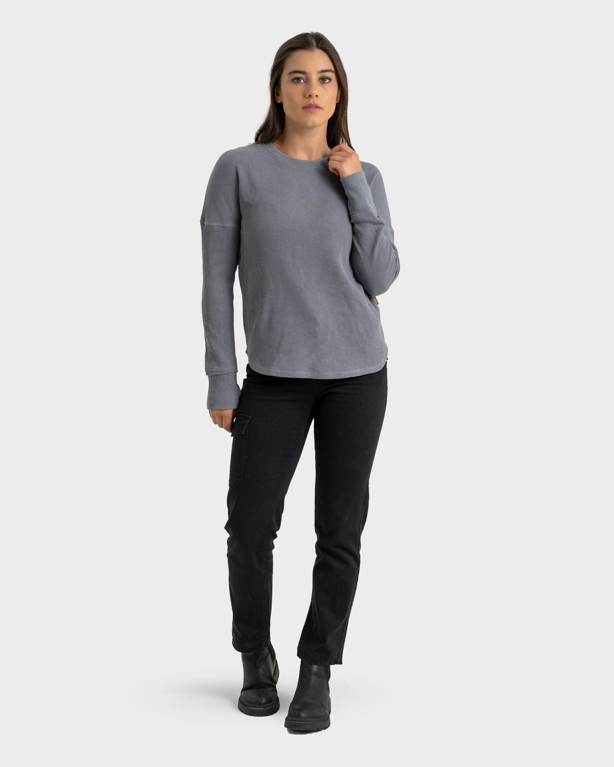 Polera Eco Manga Larga Lodlam Mujer