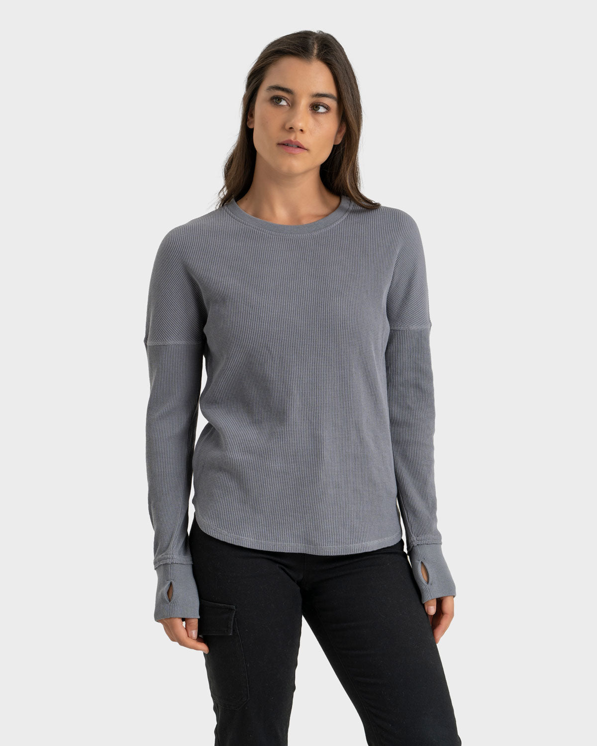 Polera Eco Manga Larga Lodlam Mujer