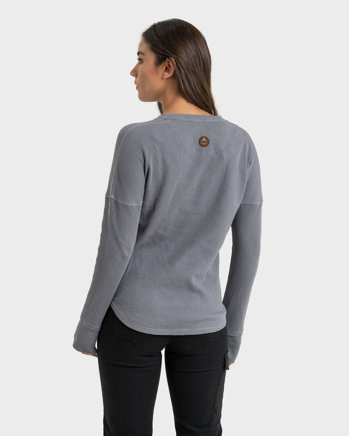 Polera Eco Manga Larga Lodlam Mujer