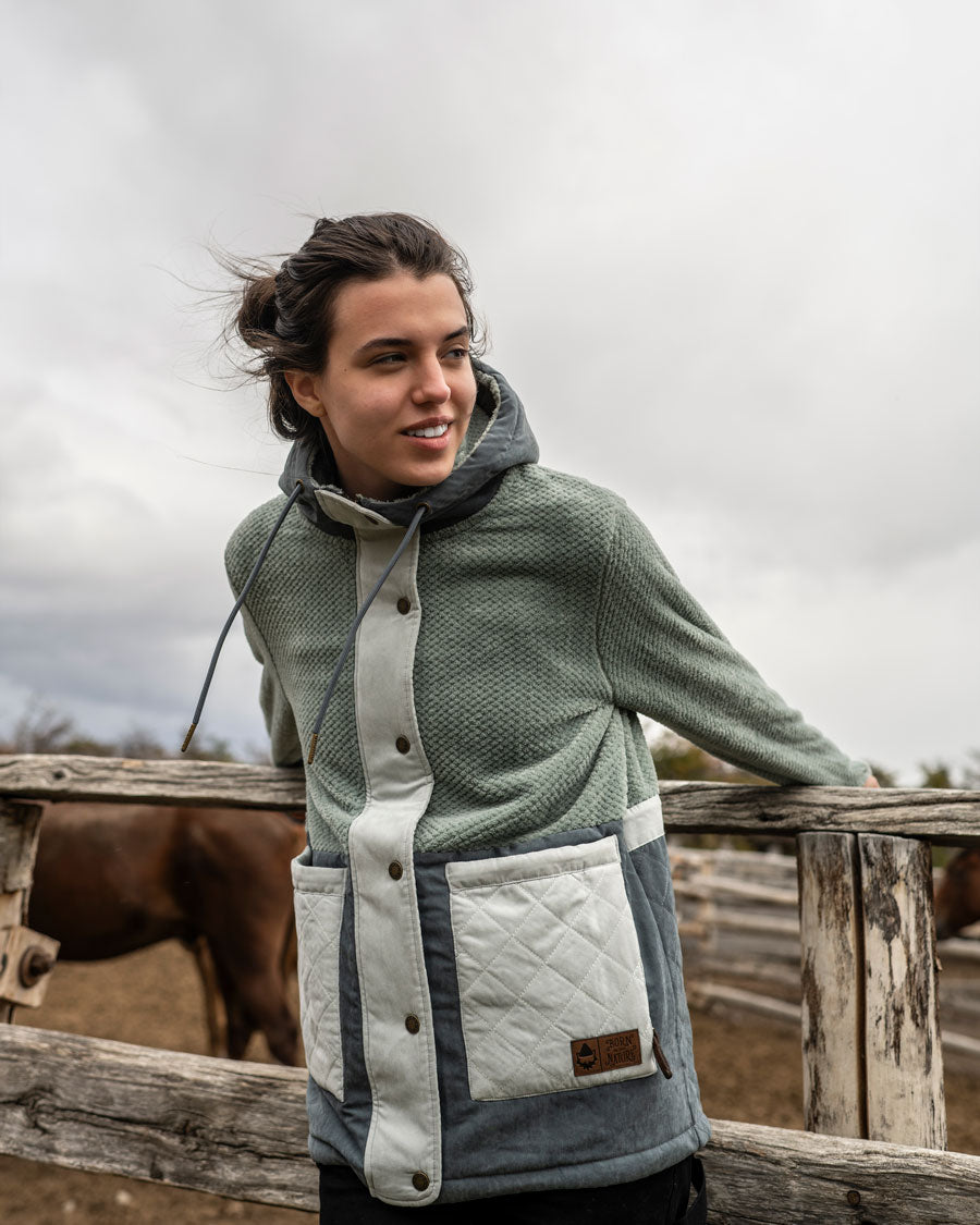 Short Fleece Eco Zulip Mujer