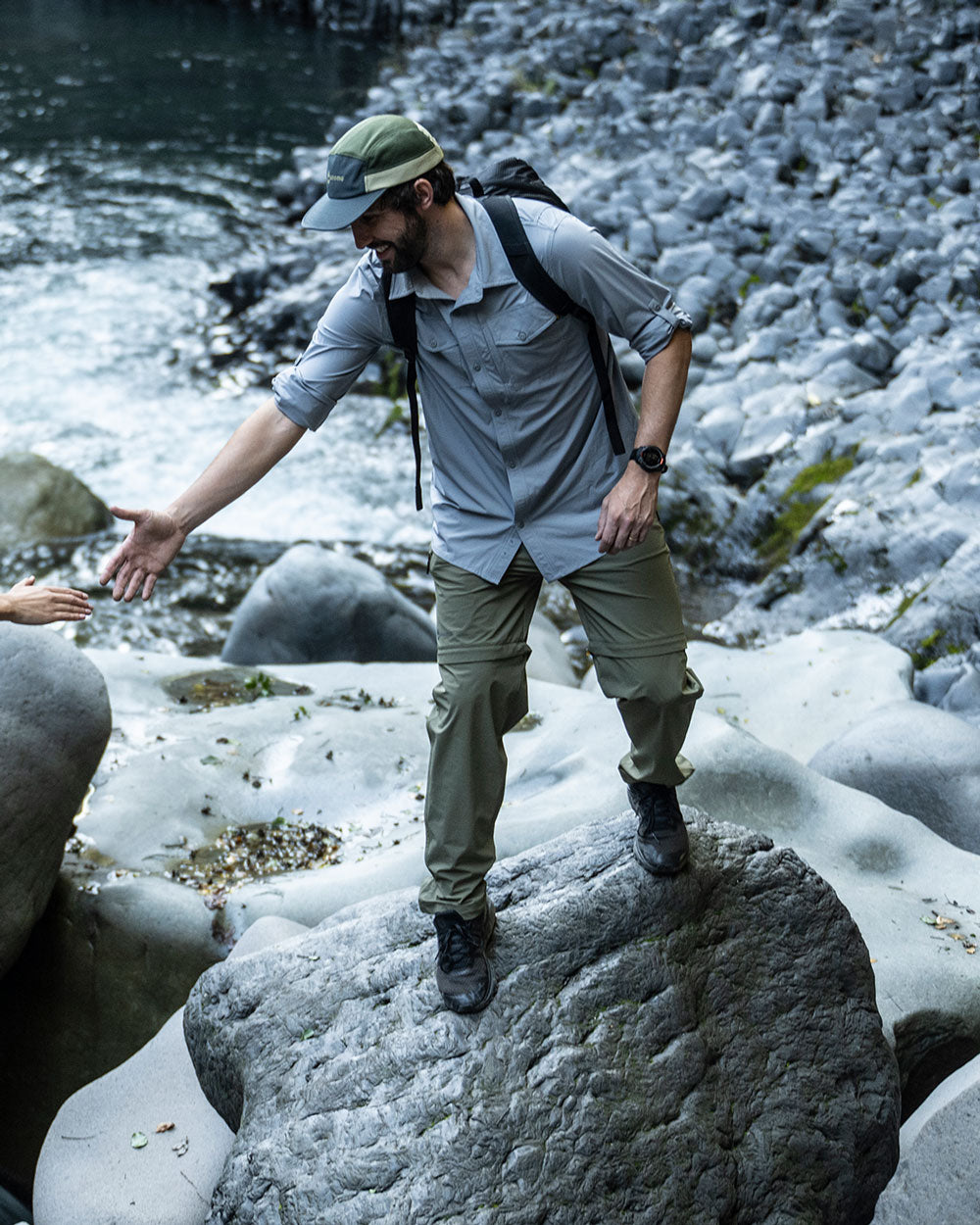 Pantalón Convertible Nemdyc Hombre