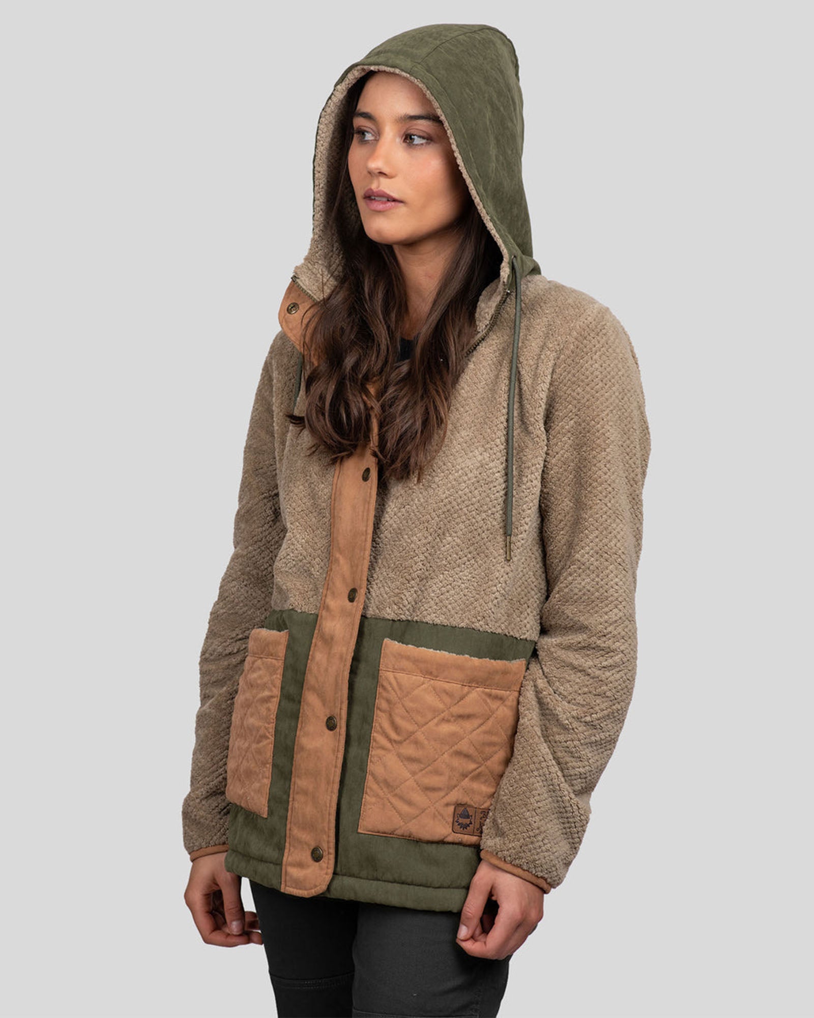 Short Fleece Eco Zulip Mujer