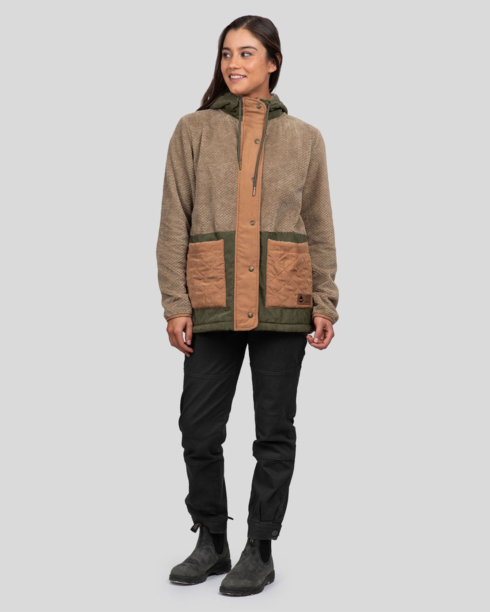 Short Fleece Eco Zulip Mujer