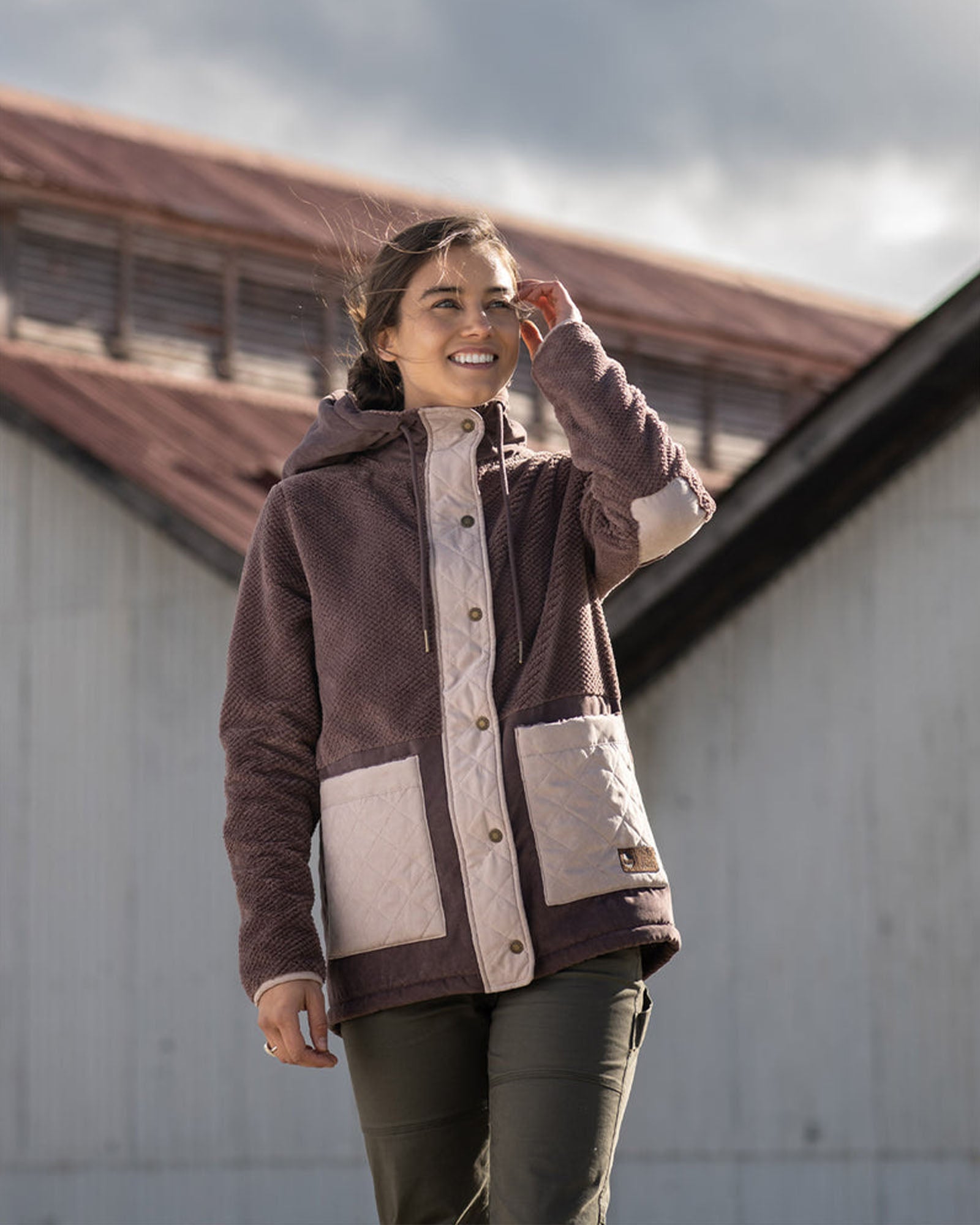 Short Fleece Eco Zulip Mujer