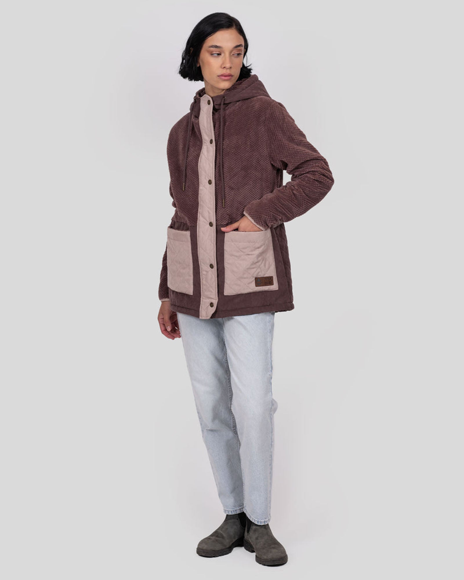 Short Fleece Eco Zulip Mujer