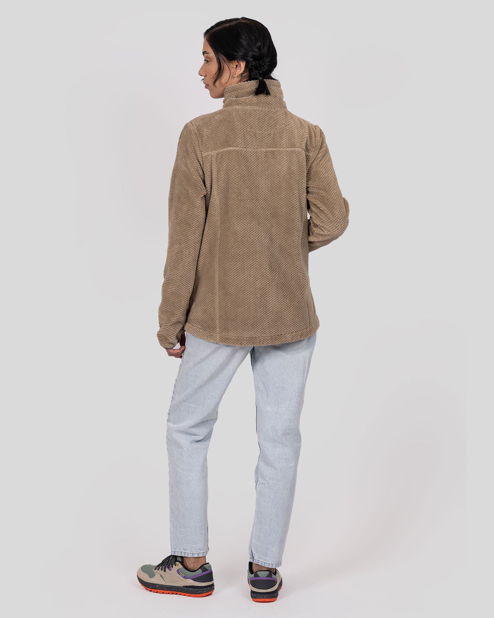 Short Fleece Eco Grima Mujer