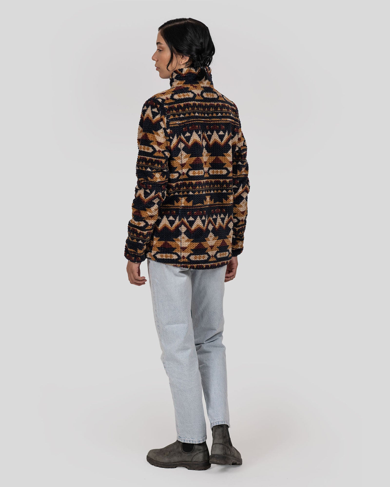 Short Fleece Eco Grima Mujer