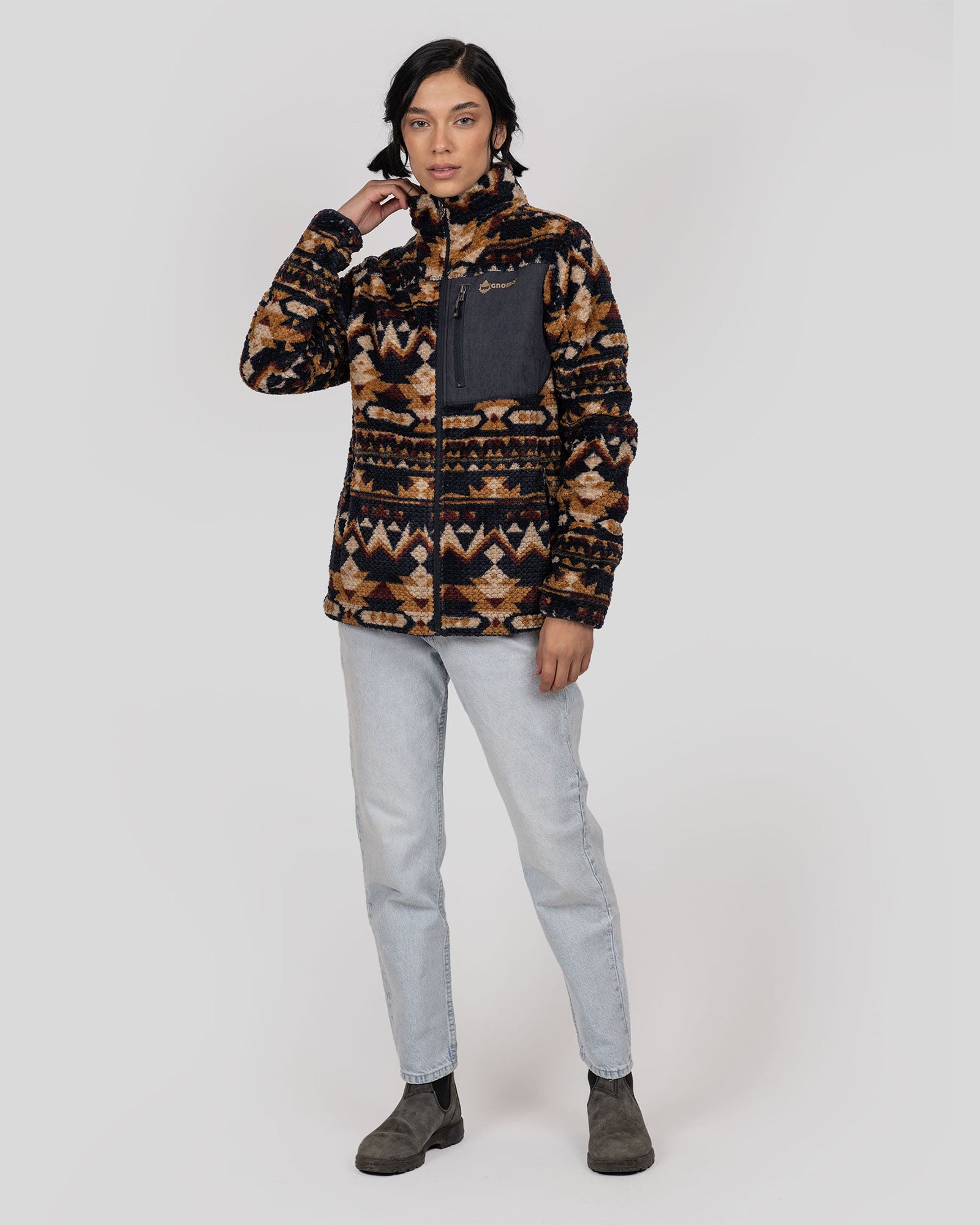 Short Fleece Eco Grima Mujer