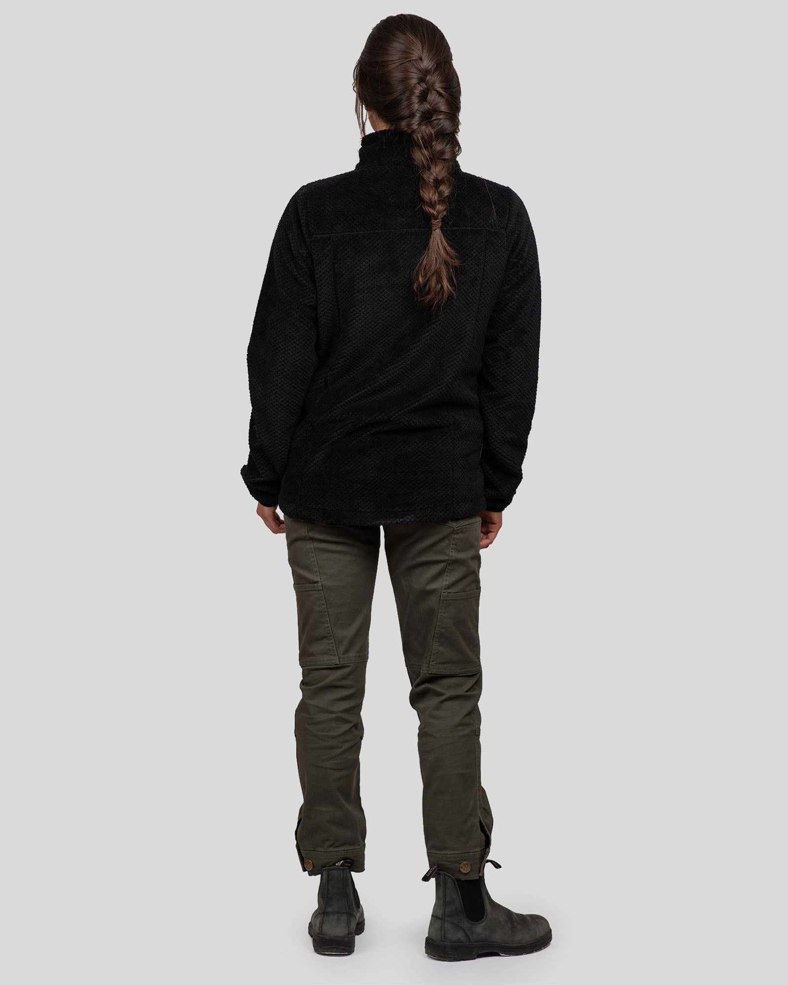 Short Fleece Eco Grima Mujer