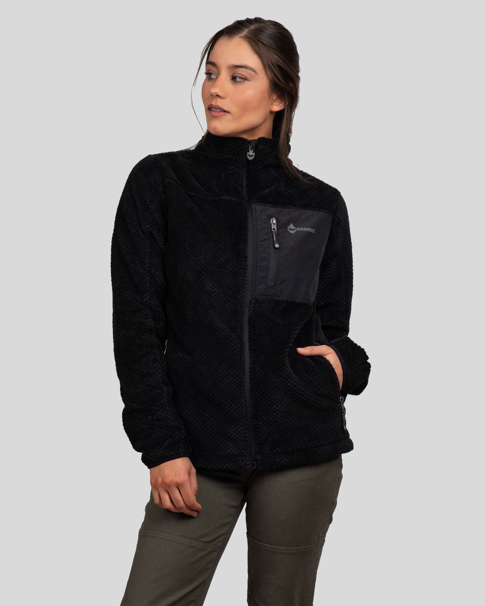 Short Fleece Eco Grima Mujer