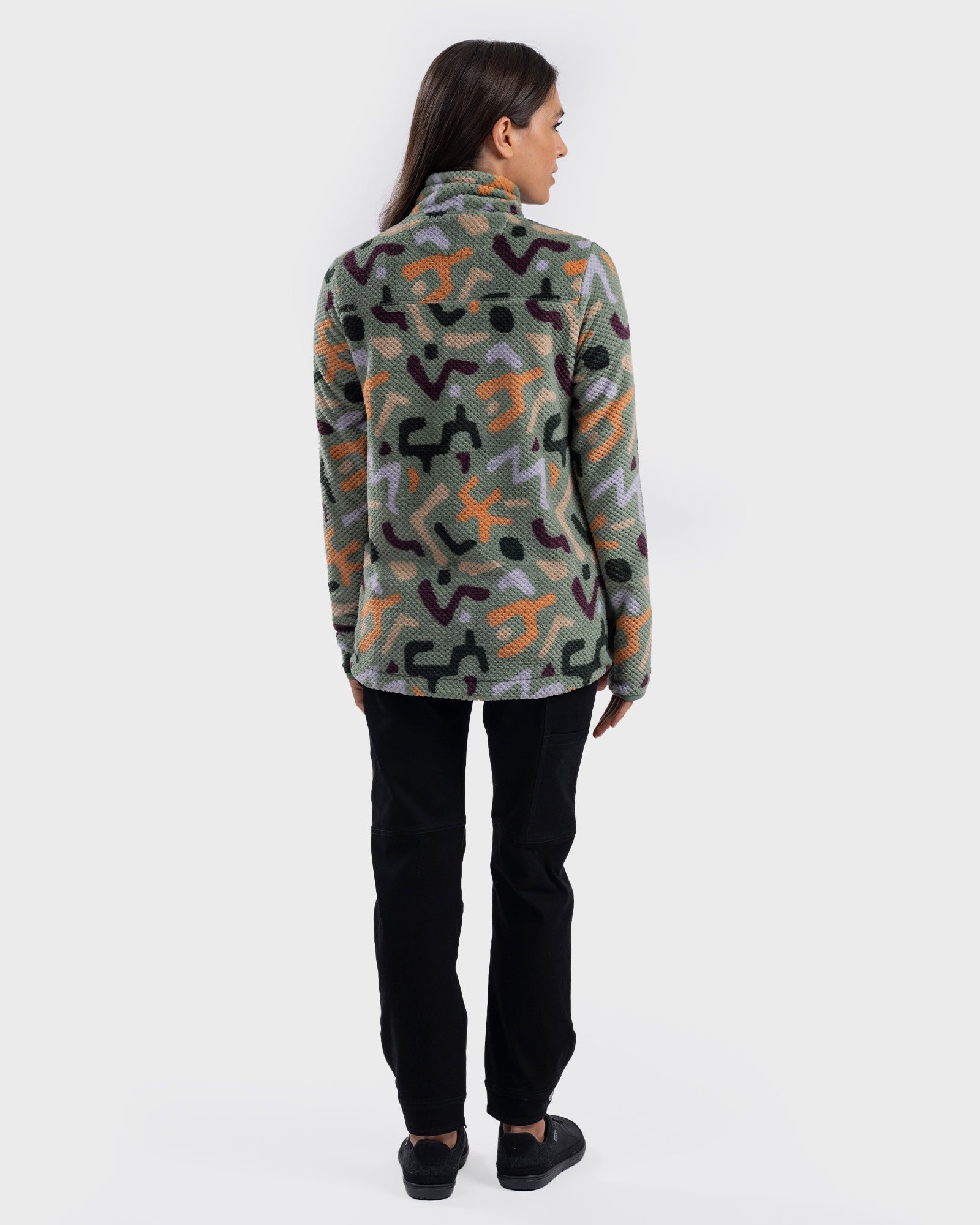 Short Fleece Eco Grima Mujer