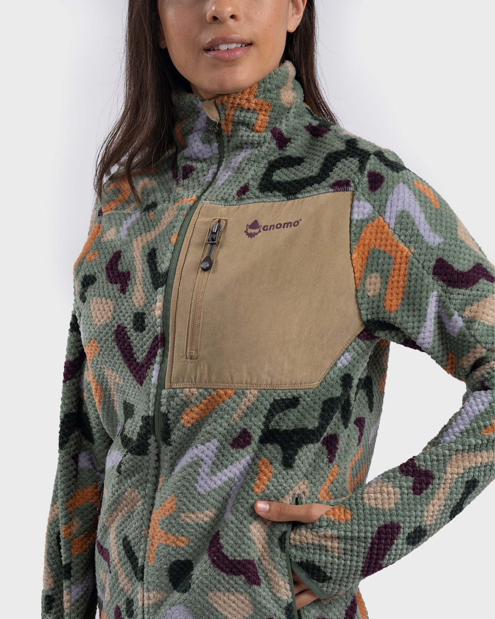 Short Fleece Eco Grima Mujer