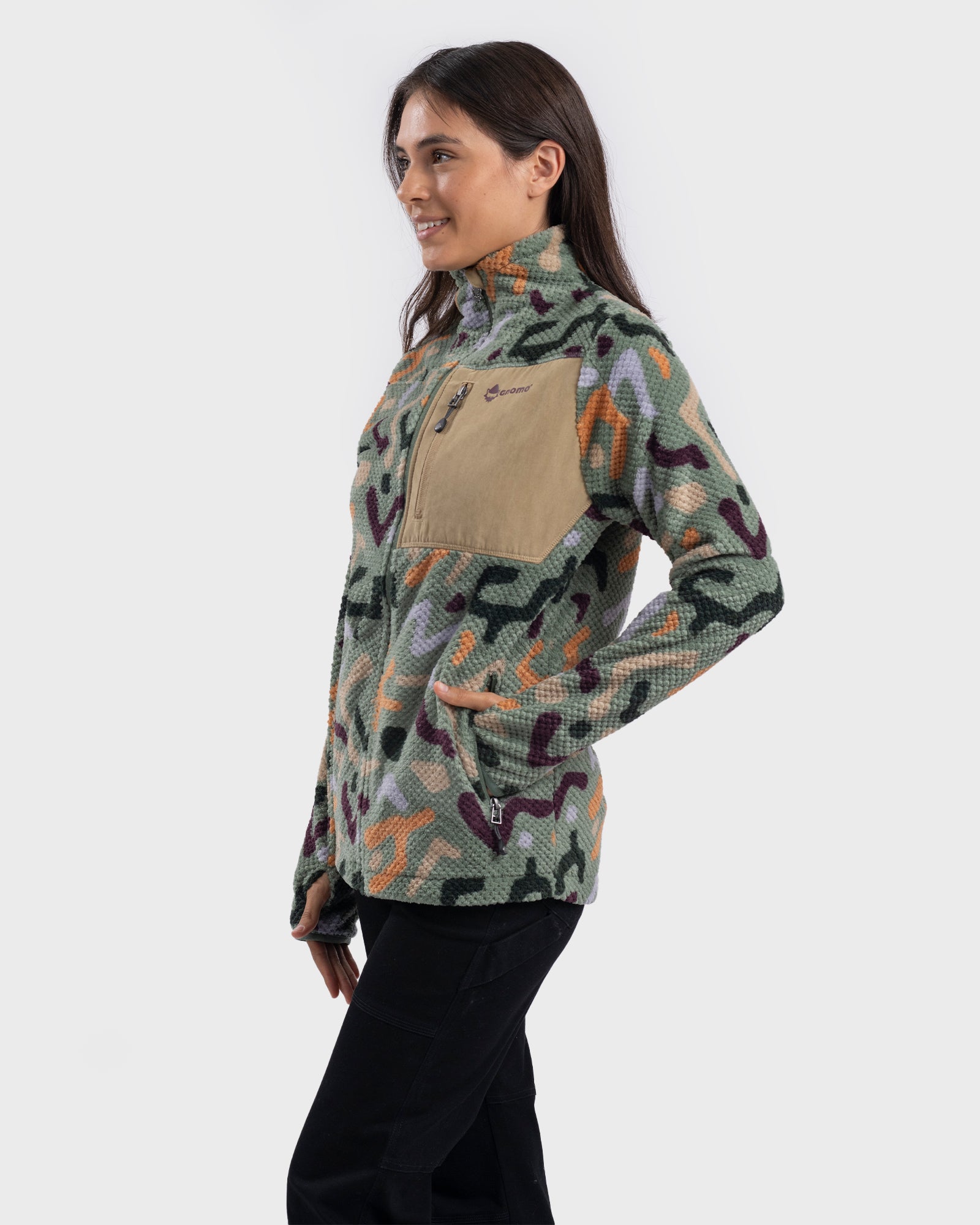 Short Fleece Eco Grima Mujer