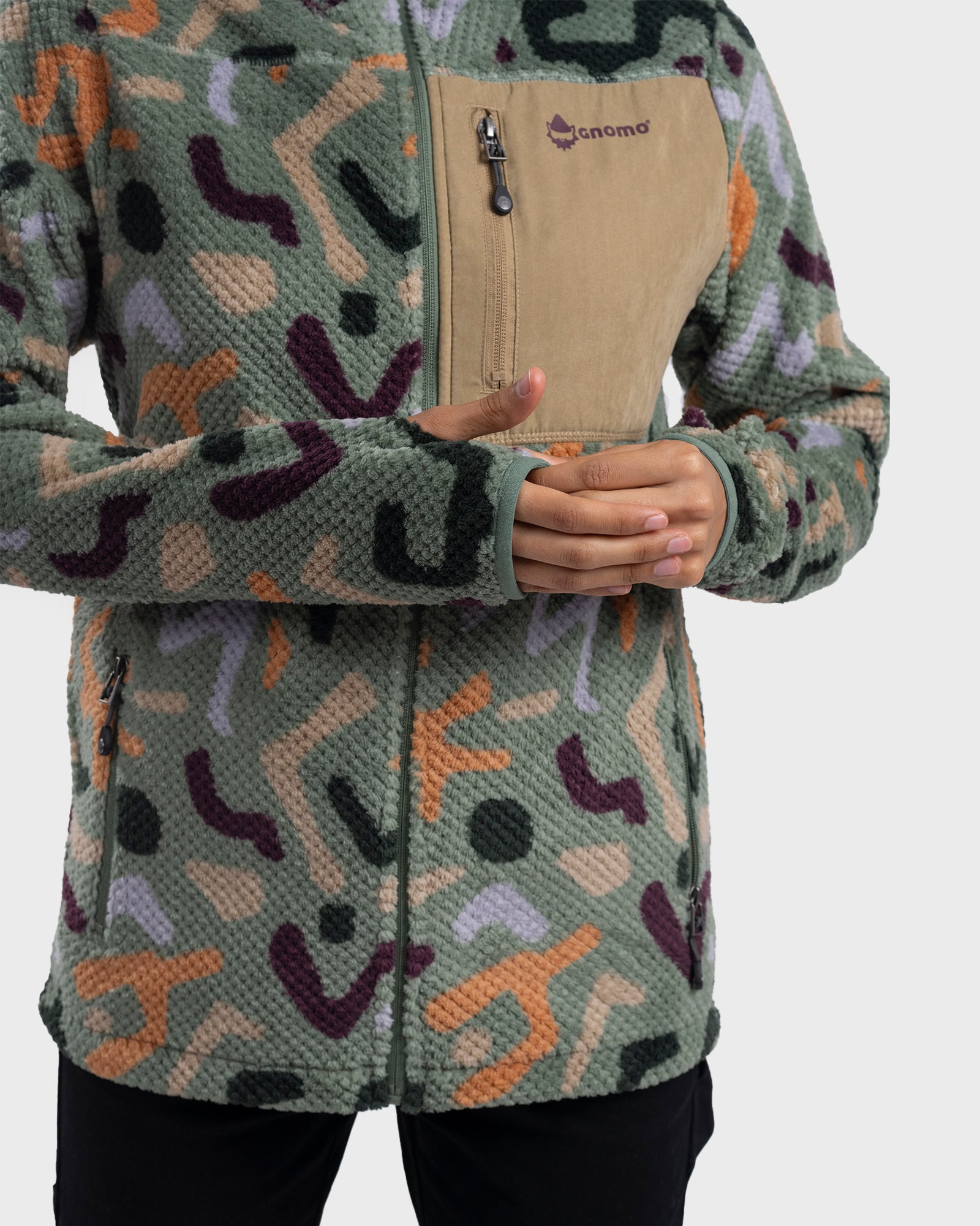 Short Fleece Eco Grima Mujer