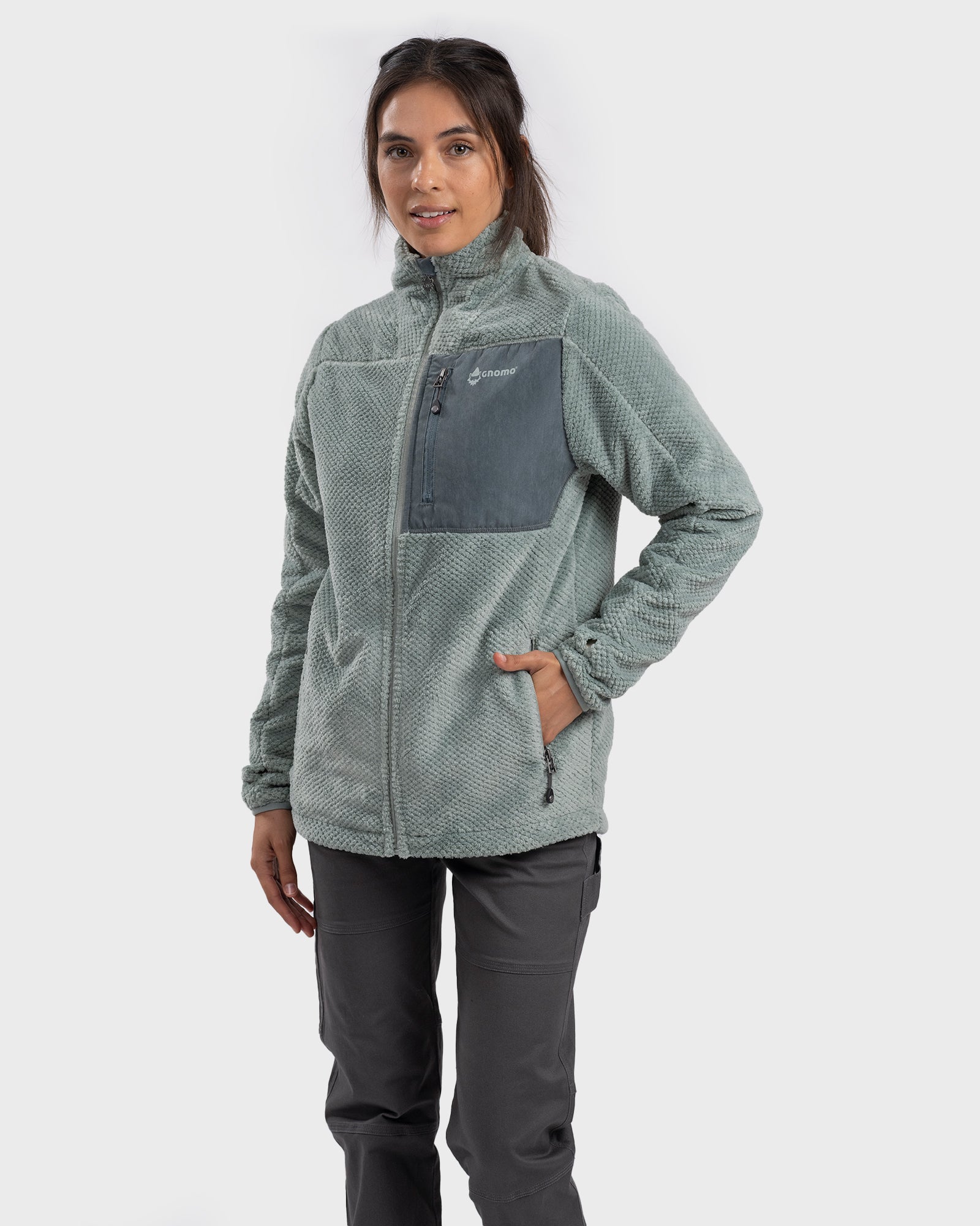Short Fleece Eco Grima Mujer