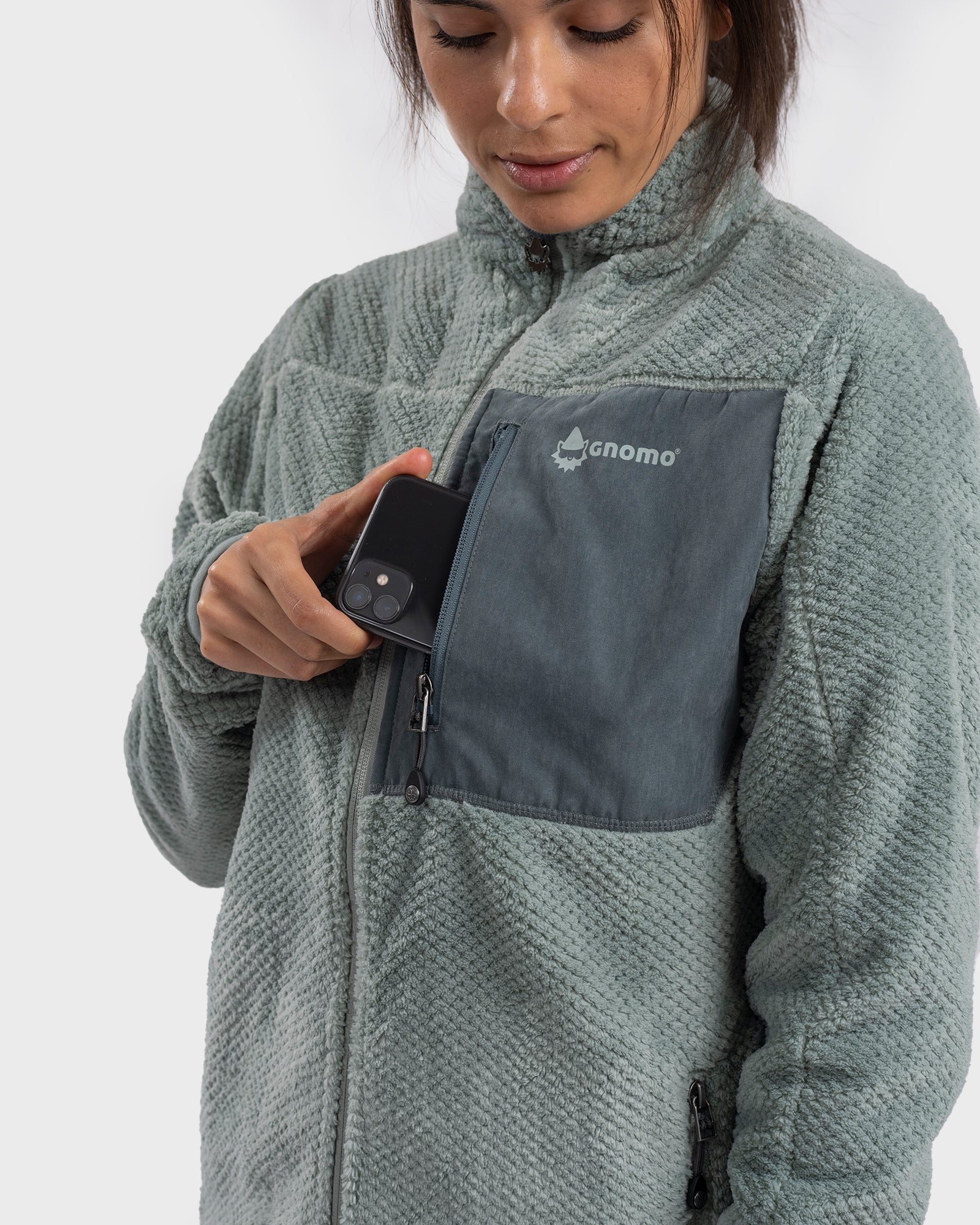 Short Fleece Eco Grima Mujer